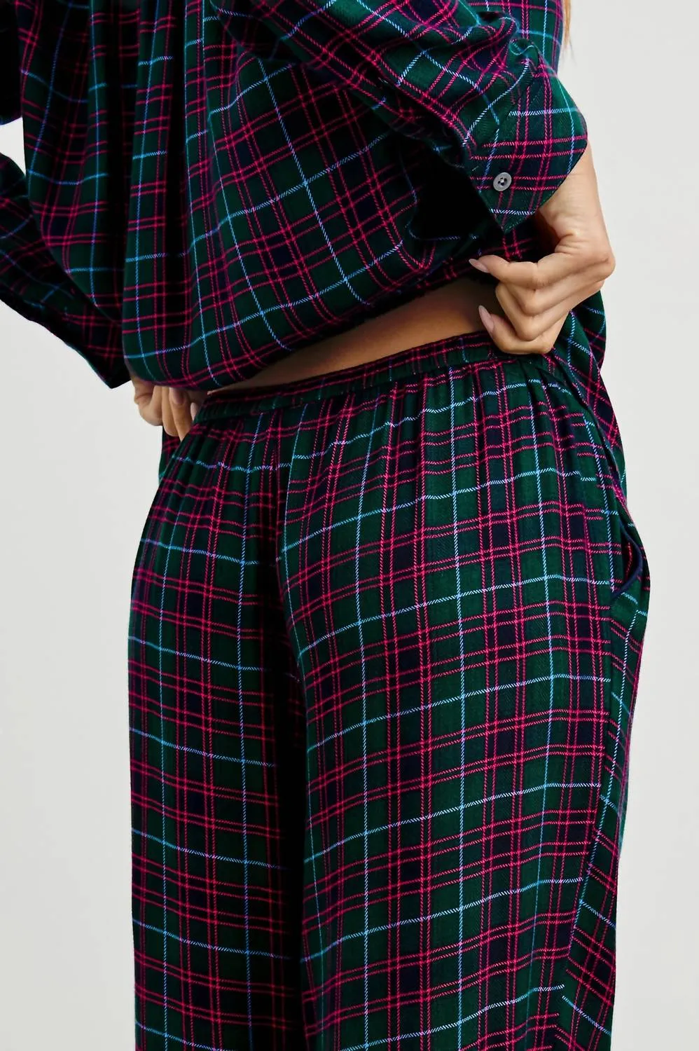 Ensemble Pyjama Luna en Vert