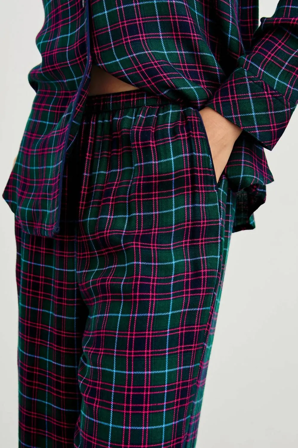 Ensemble Pyjama Luna en Vert