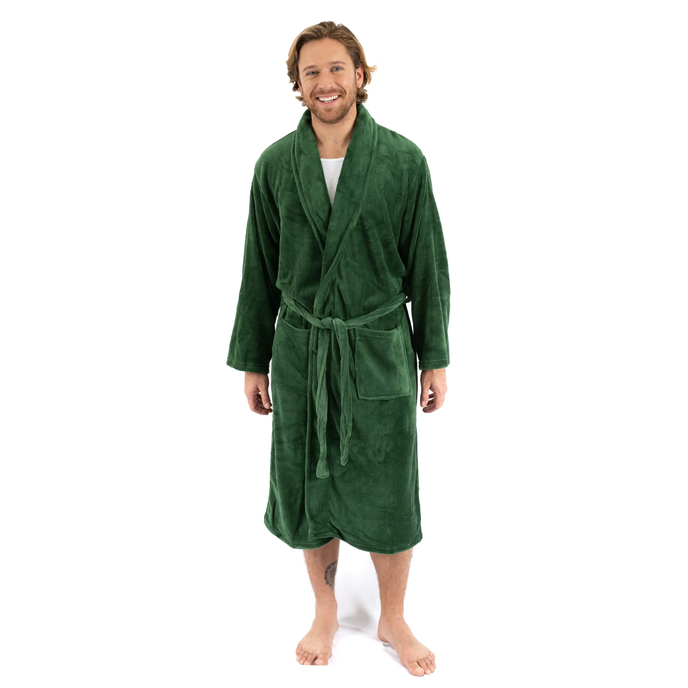 Robe en polaire pour homme