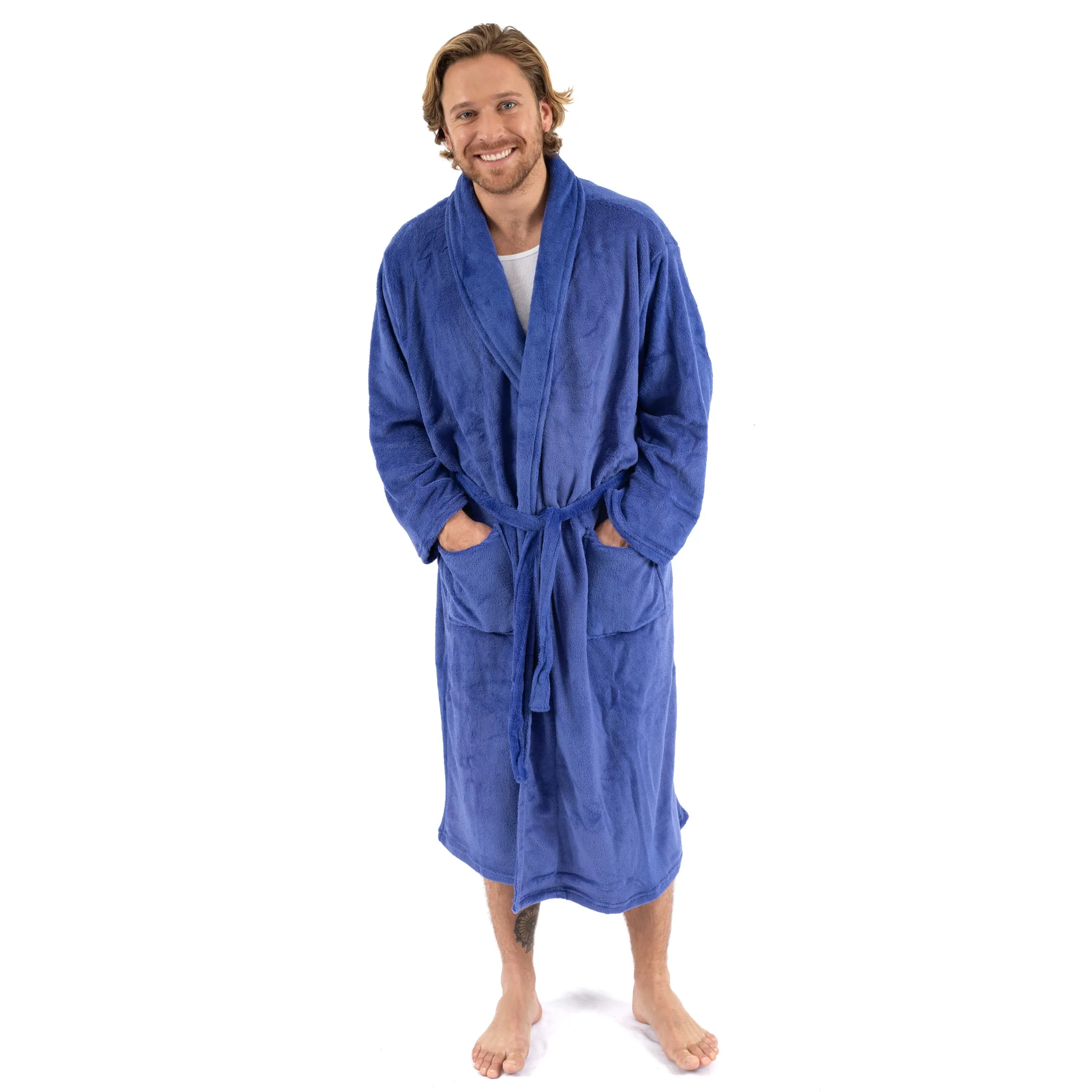 Robe en polaire pour homme