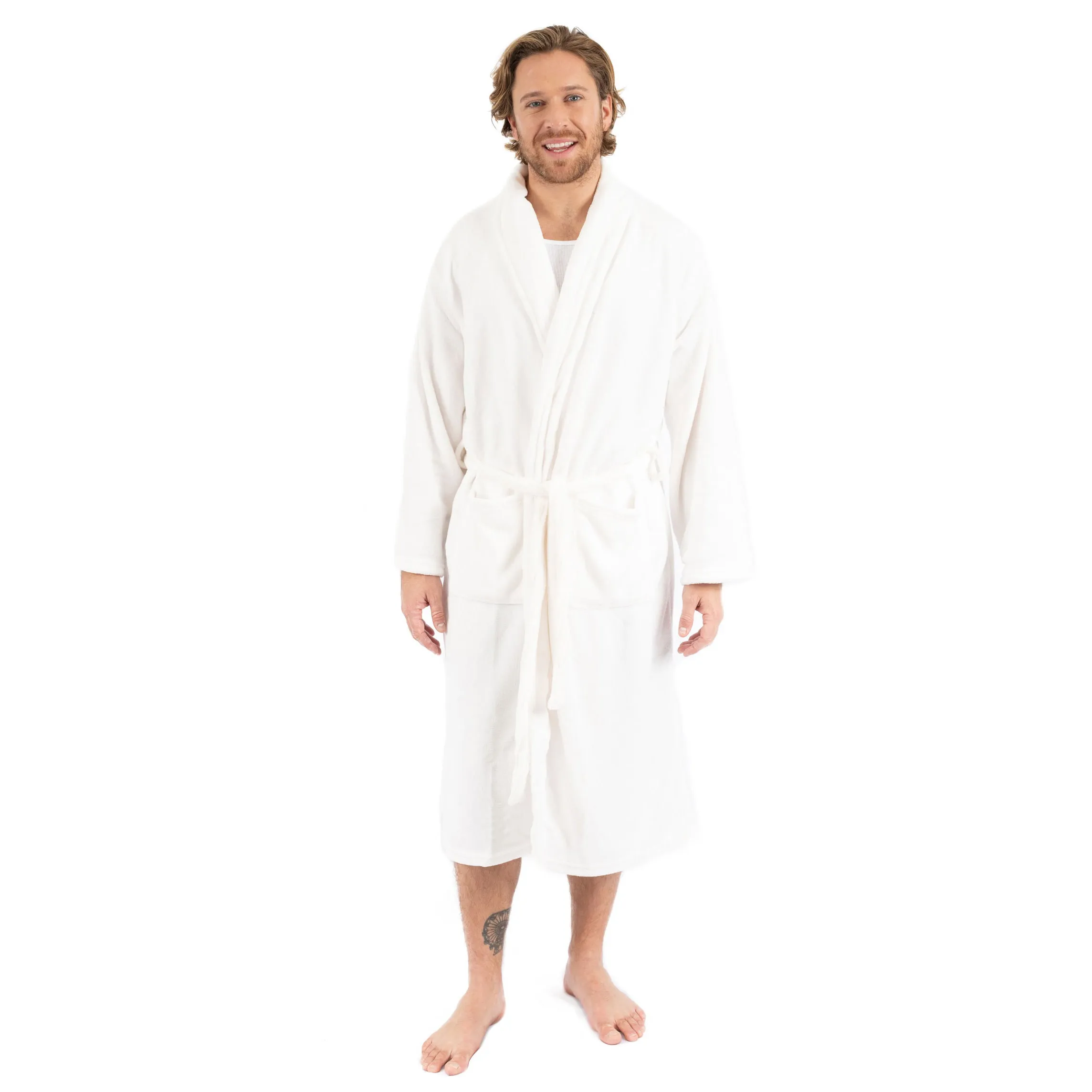 Robe en polaire pour homme
