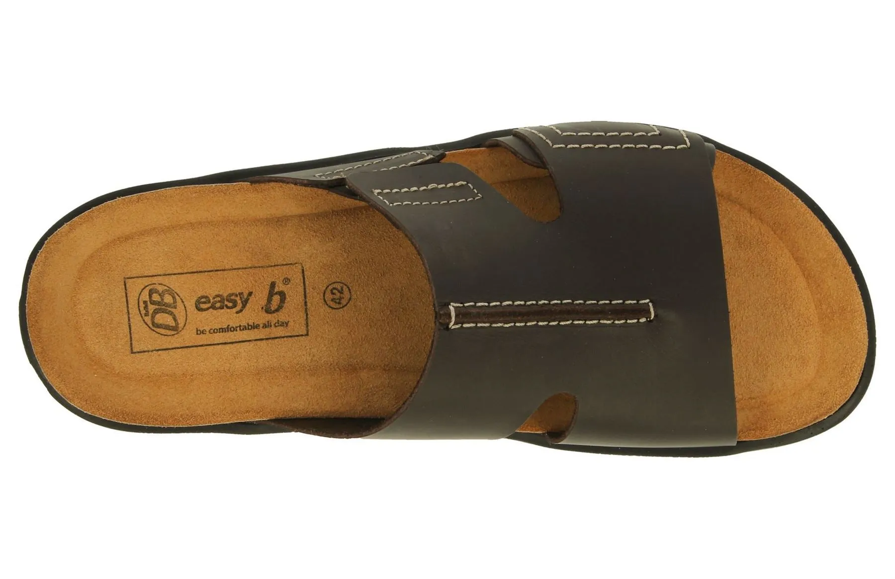 Sandales Mule DB à large ajustement pour hommes Adam