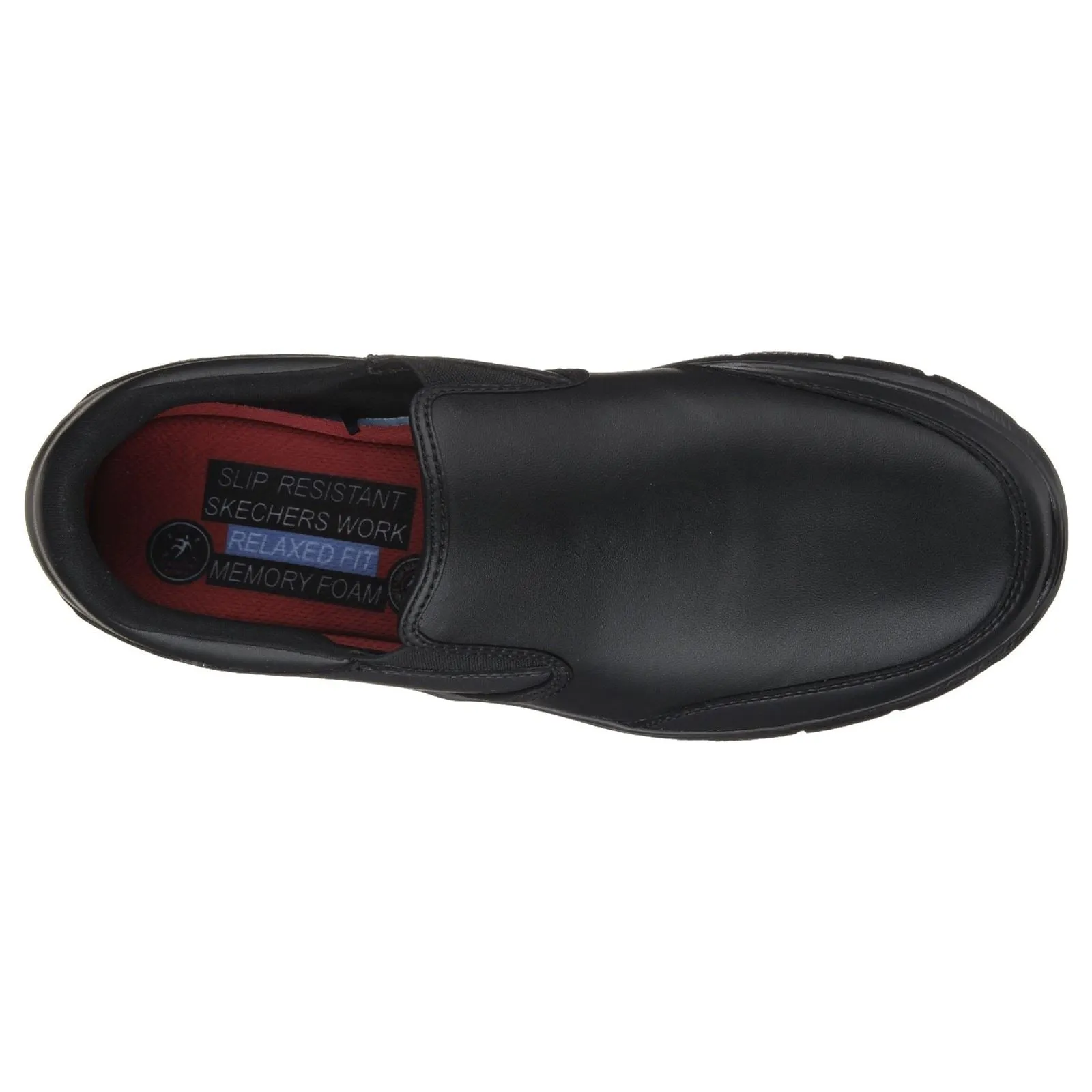 Chaussures de sport antidérapantes Skechers 77071WEC Bronwood pour homme à large ajustement