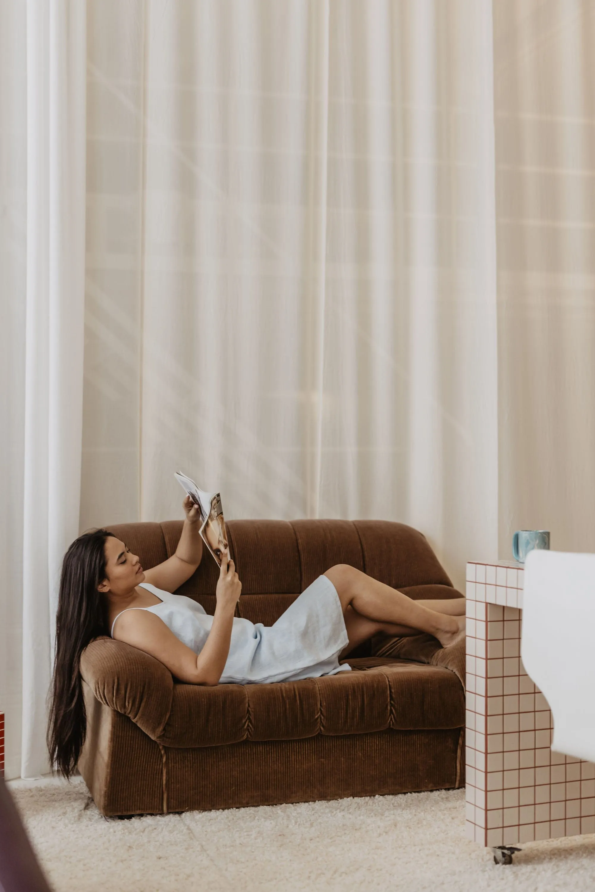 Naktis Chemise de nuit en lin pour femmes | Plusieurs couleurs