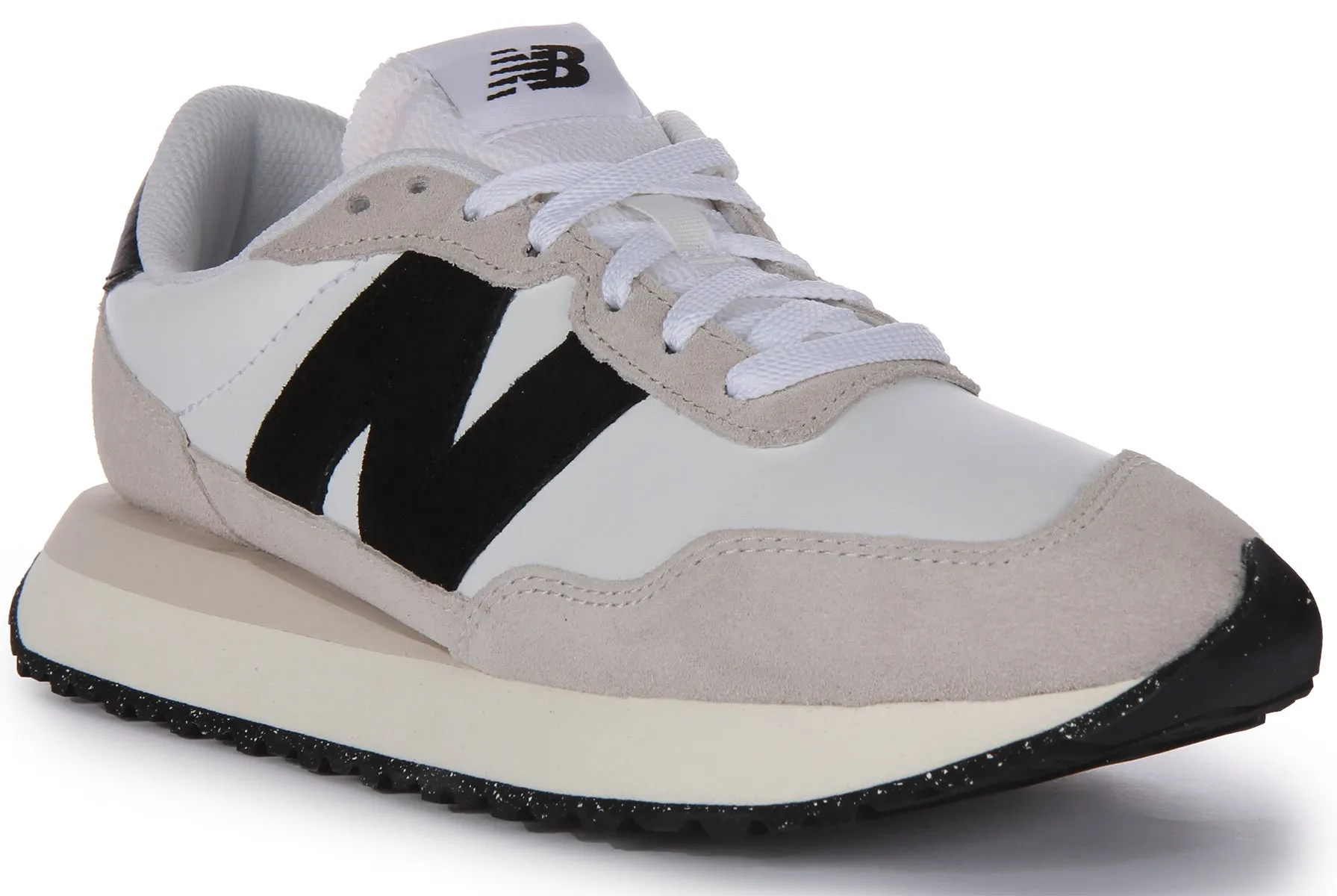 New Balance MS 237 SF en Blanc Noir Pour Femme Chaussures New Balance