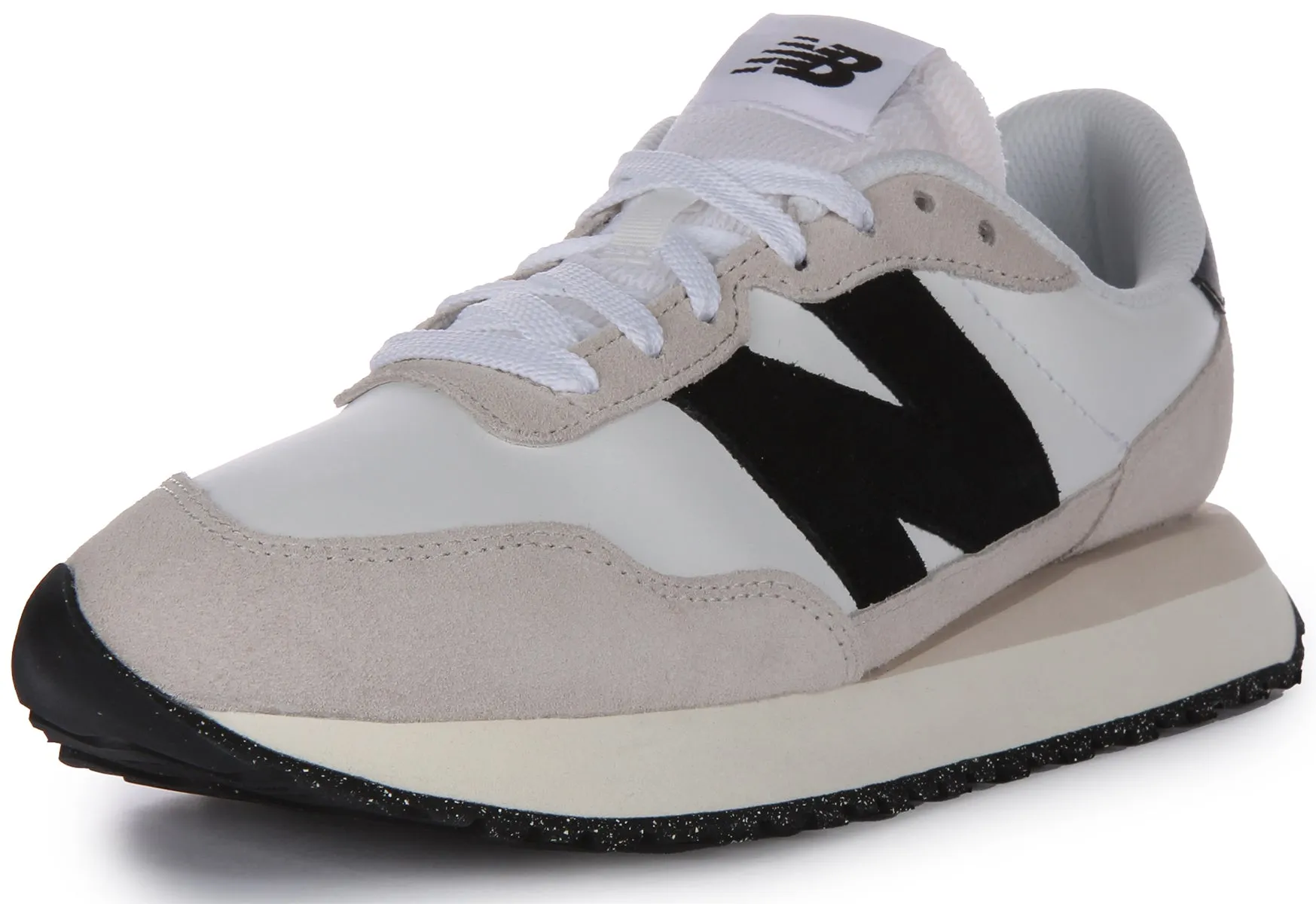 New Balance MS 237 SF en Blanc Noir Pour Femme Chaussures New Balance