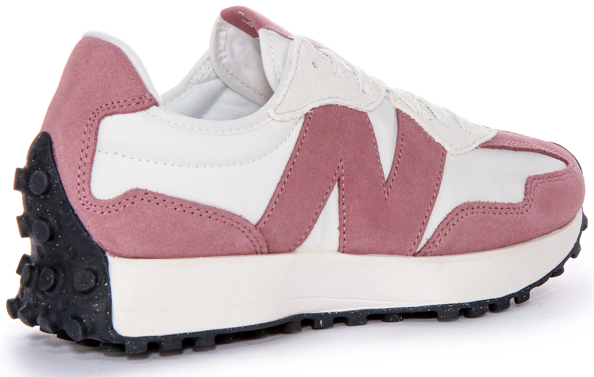 New Balance WS 327 MB en blanc et violet pour chaussures femmes New Balance