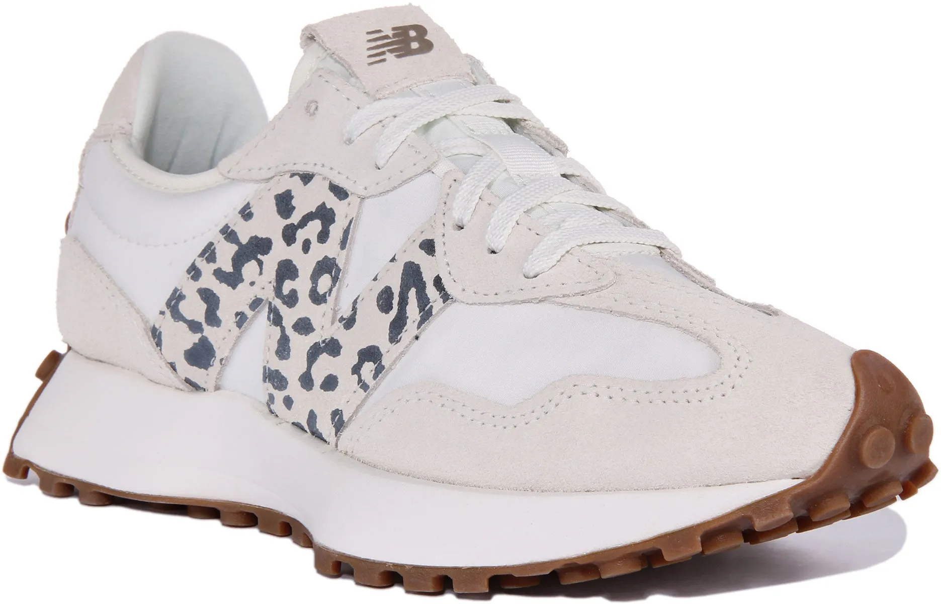 New Balance WS 327 PJ en Léopard Blanc Pour Femme Chaussures New Balance