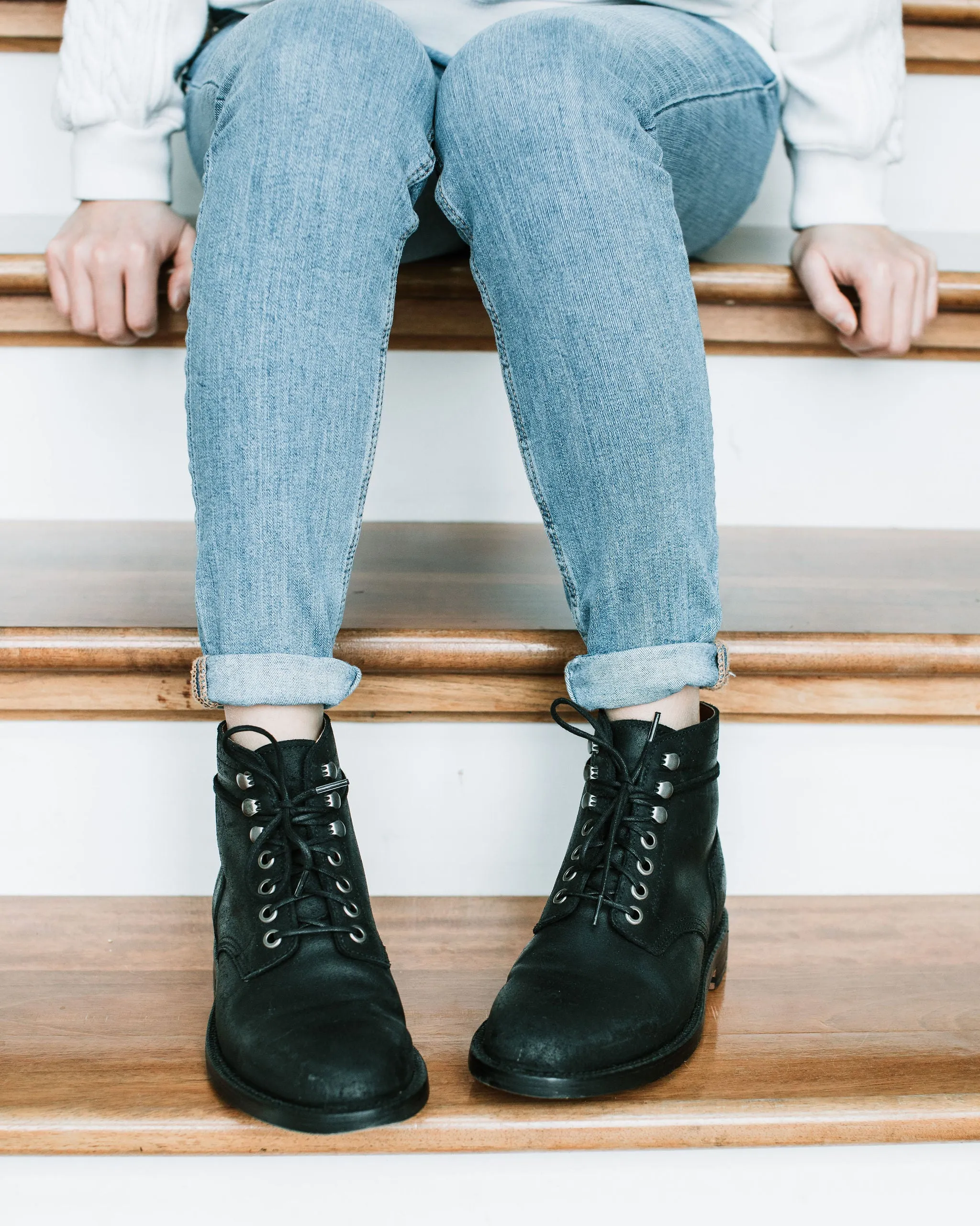 Nora Boot Cire Noire Commander