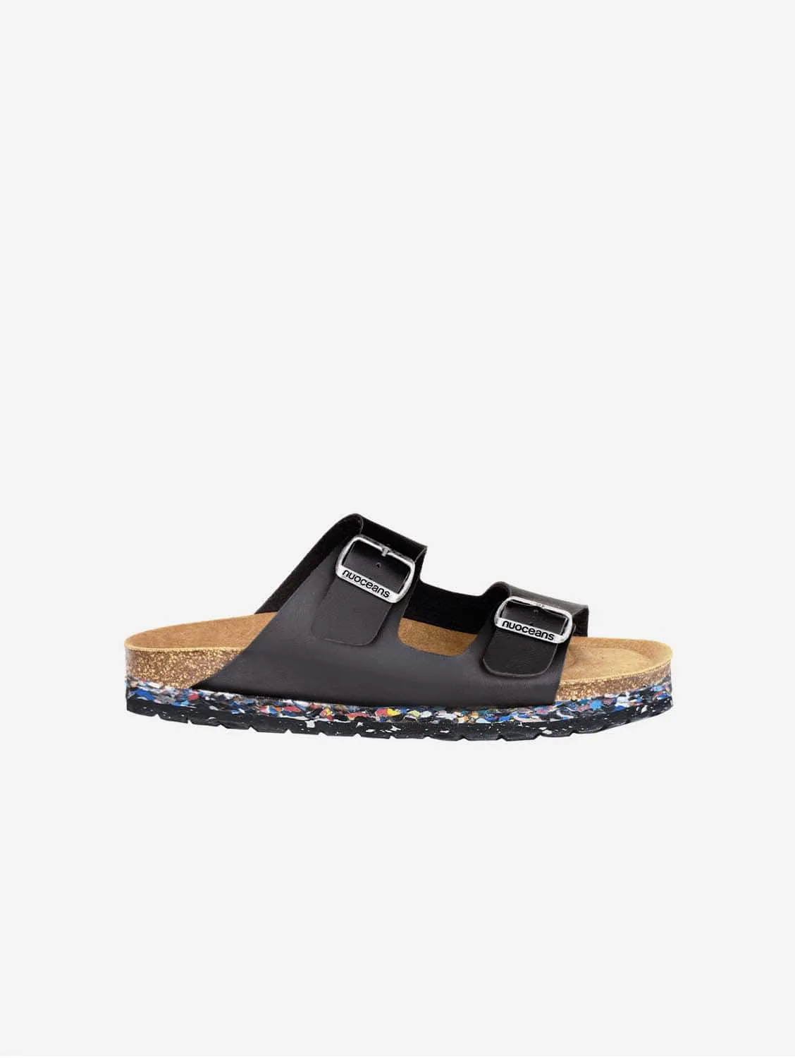 Nuo Sandales à bride recyclées en tongs et liège | Onyx
