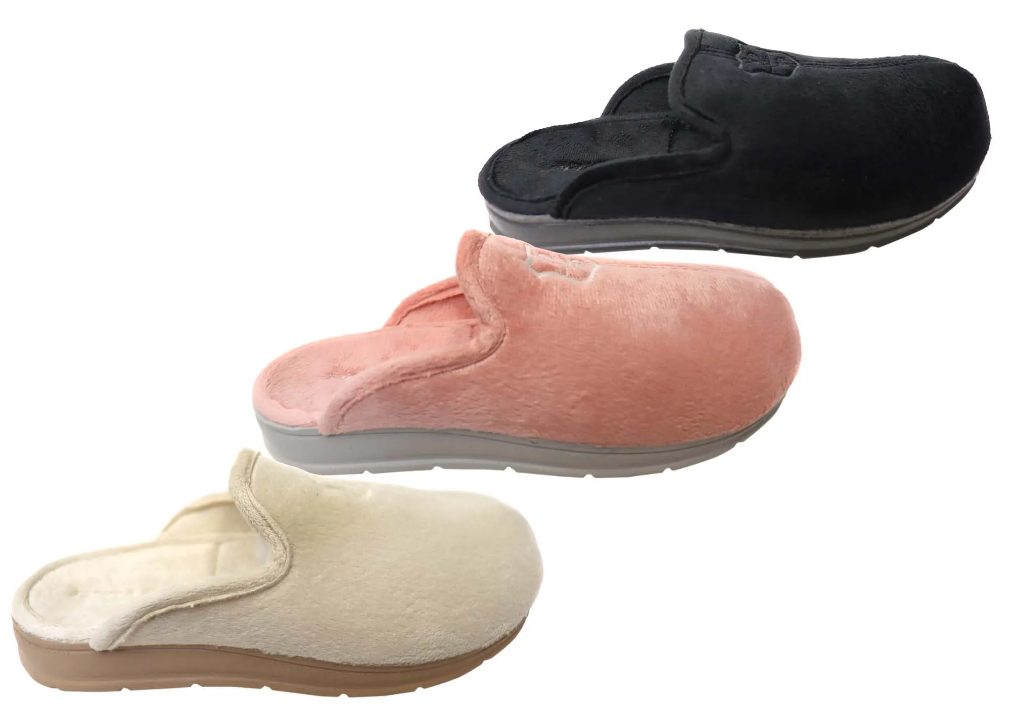 Pegada Mindy Pantoufles Femme Brésiliennes à Bout Fermé et Talon Aéré Confortables Chaussons Pegada