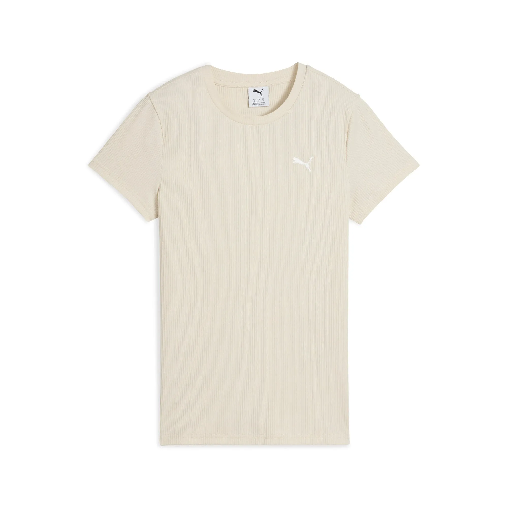 PUMA T-shirt à côtes surélevé pour femme