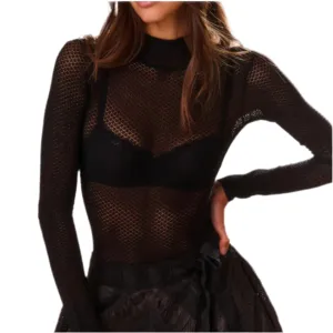 Rosiers Bodysuit In Black