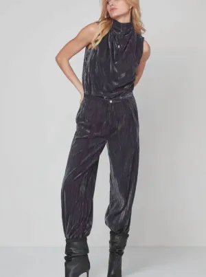 Sally Top In Anthracite Grey