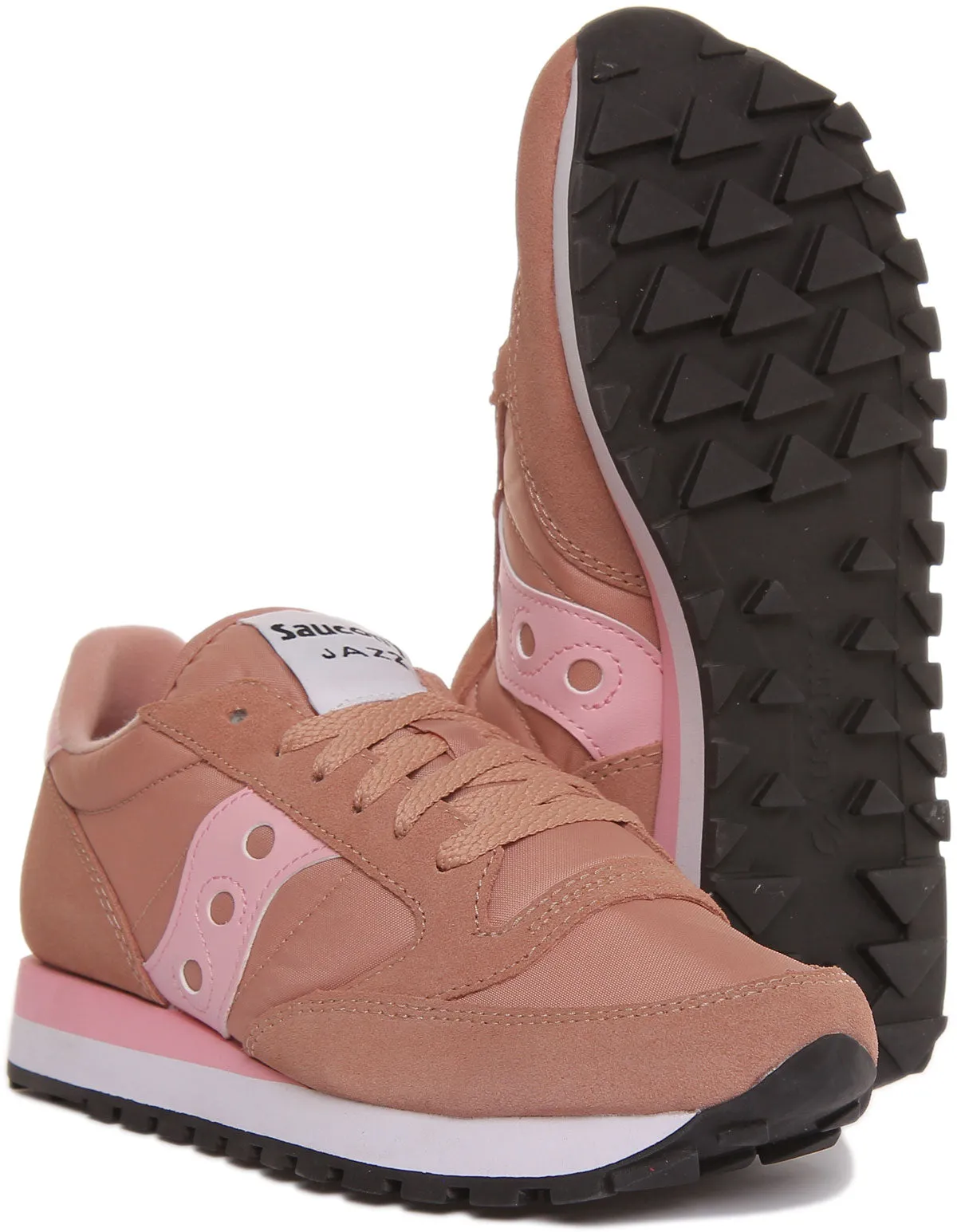 Saucony Jazz Original En Rose Pour Femmes Chaussures Saucony