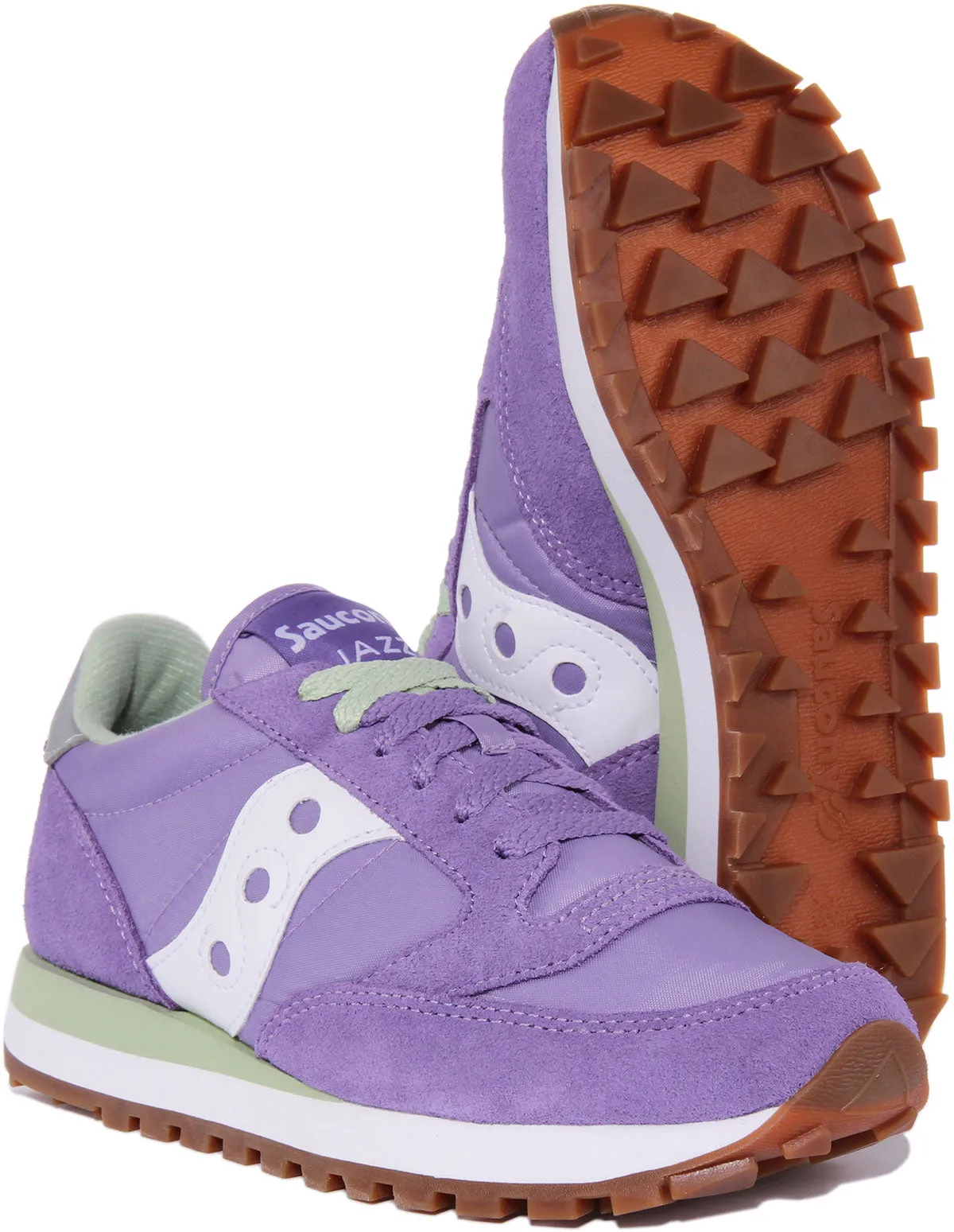 Saucony Jazz Original En Violet Pour Femmes Chaussures Saucony