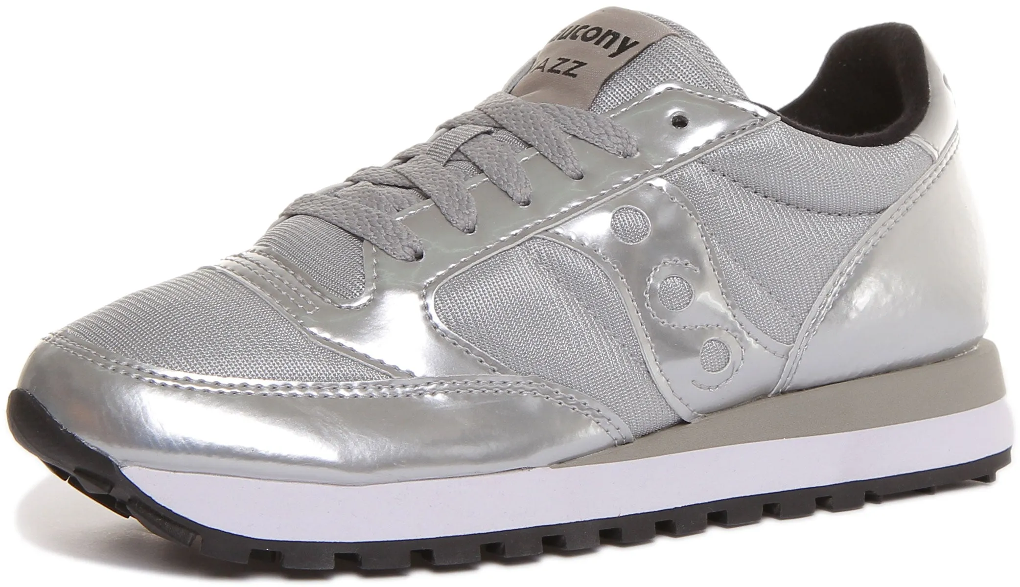 Saucony Jazz Original En Argent Pour Femmes Chaussures Saucony