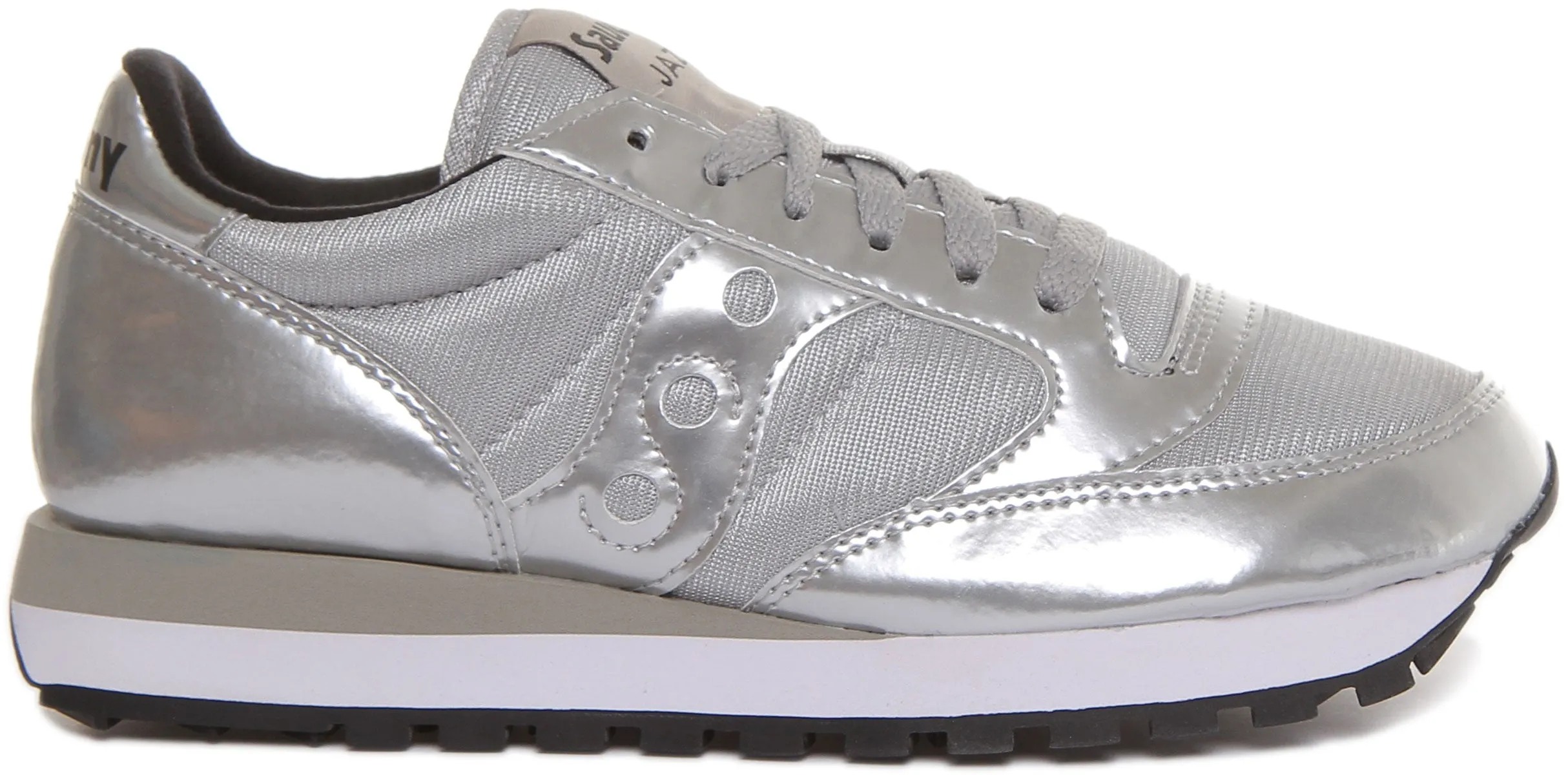 Saucony Jazz Original En Argent Pour Femmes Chaussures Saucony