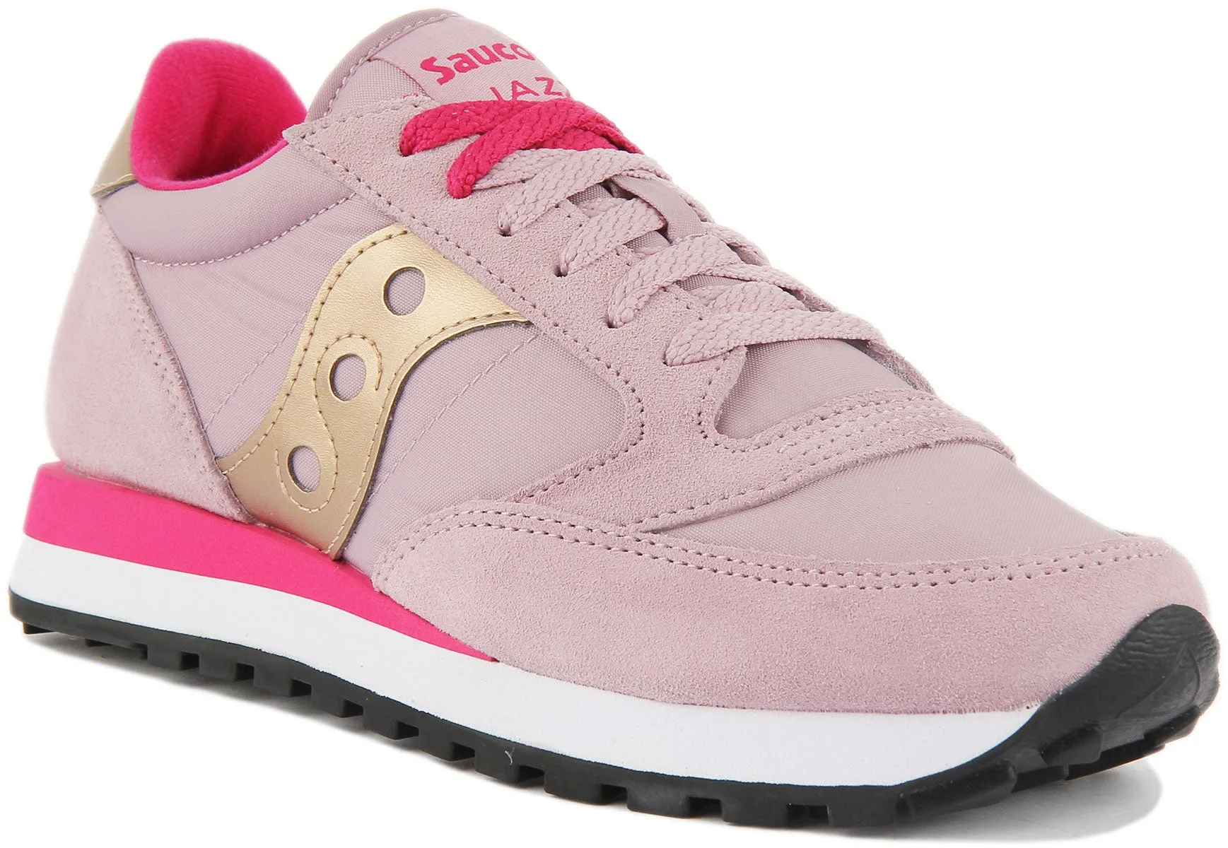 Chaussures Saucony Jazz Original en Rose pour Femme