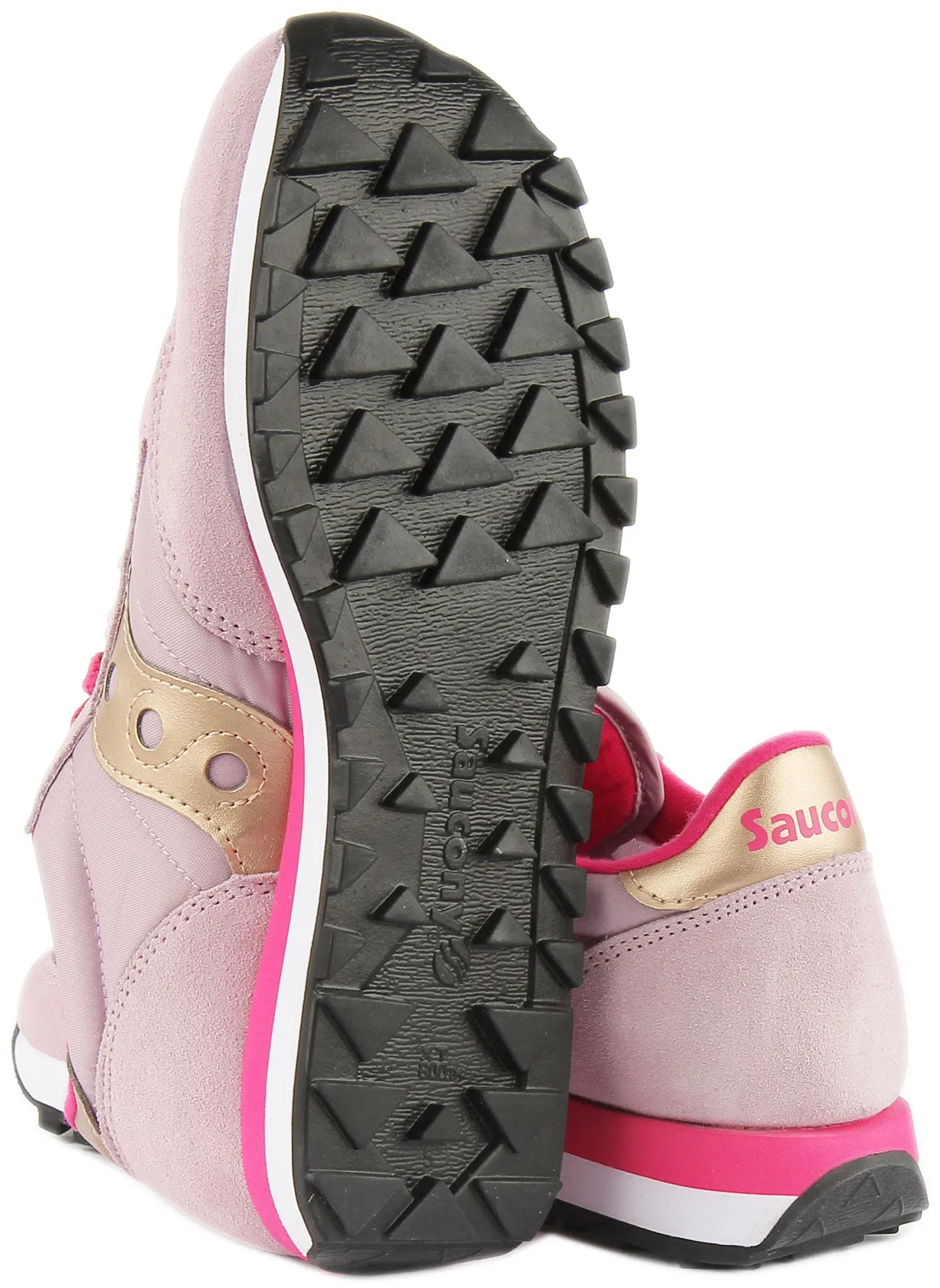 Chaussures Saucony Jazz Original en Rose pour Femme