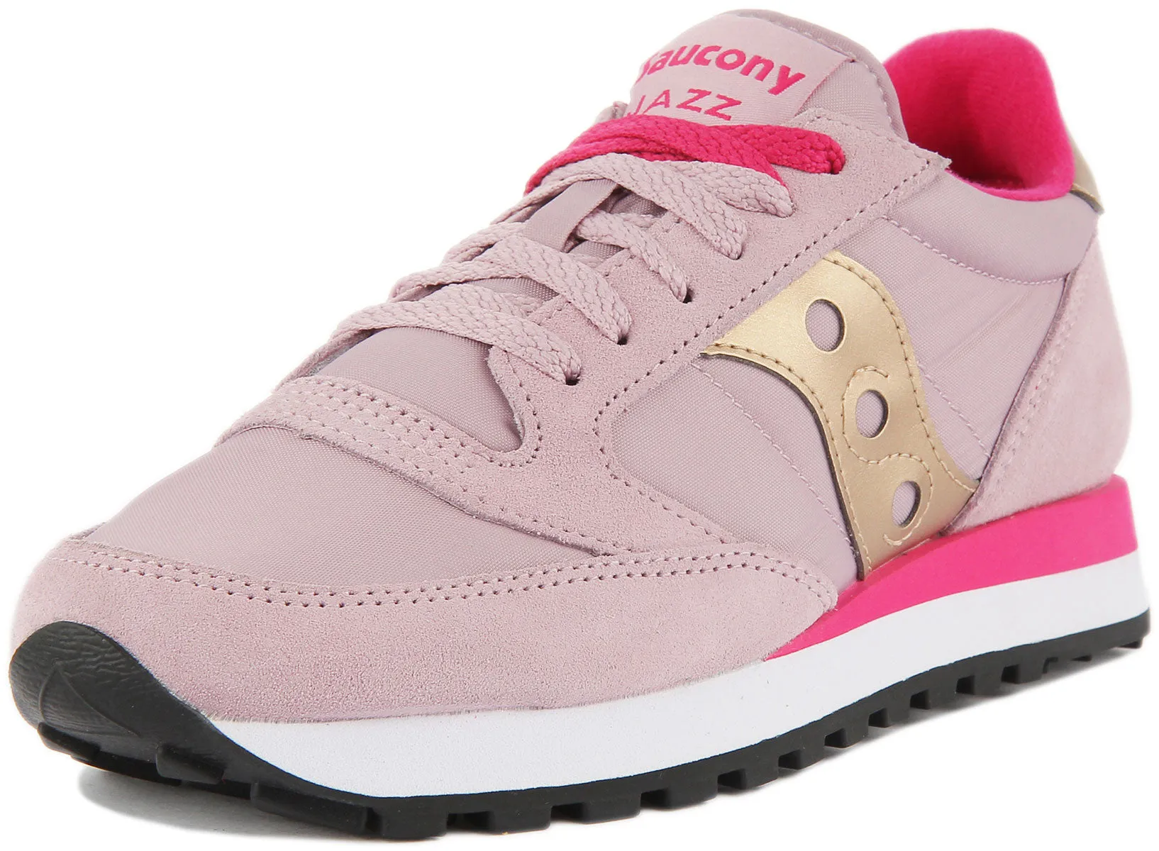 Chaussures Saucony Jazz Original en Rose pour Femme