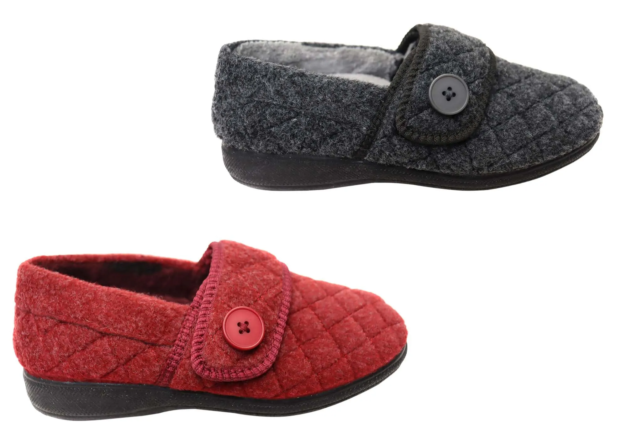 Chaussons d'intérieur confortables et réglables pour femmes Scholl Orthaheel Darling - Chaussures Orthaheel Scholl