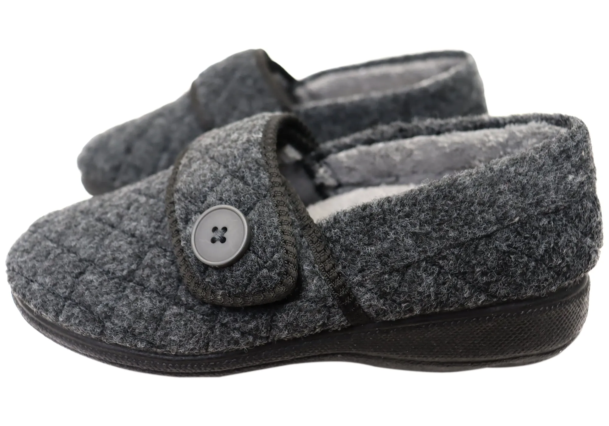 Chaussons d'intérieur confortables et réglables pour femmes Scholl Orthaheel Darling - Chaussures Orthaheel Scholl