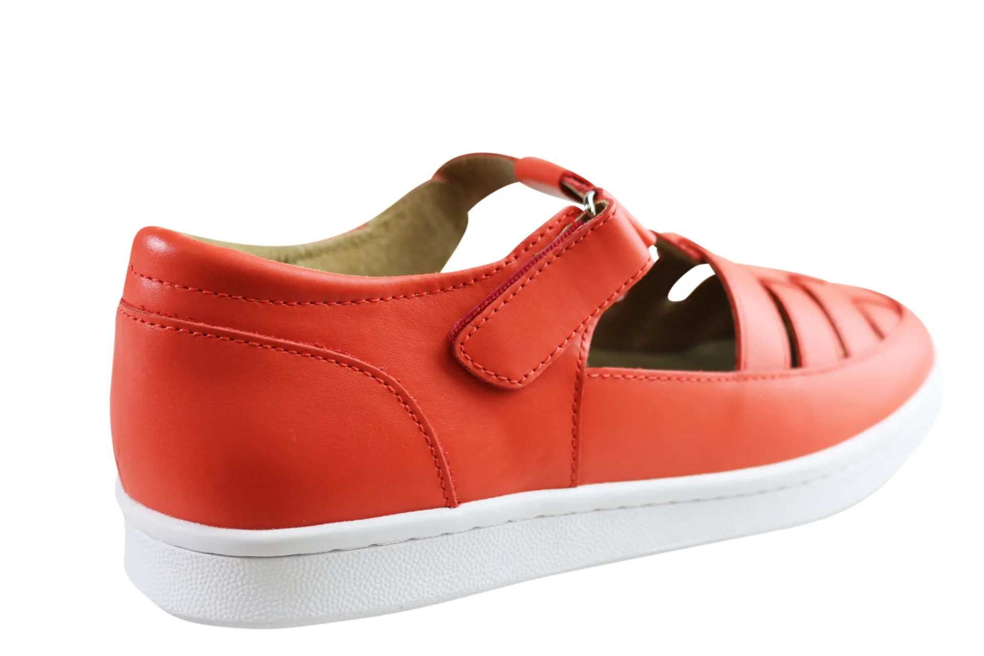 Chaussures en cuir confortables et soutenues pour femmes Scholl Orthaheel Razz - Chaussures Scholl Orthaheel