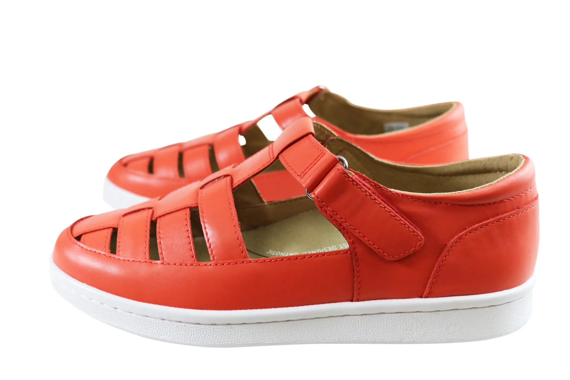 Chaussures en cuir confortables et soutenues pour femmes Scholl Orthaheel Razz - Chaussures Scholl Orthaheel