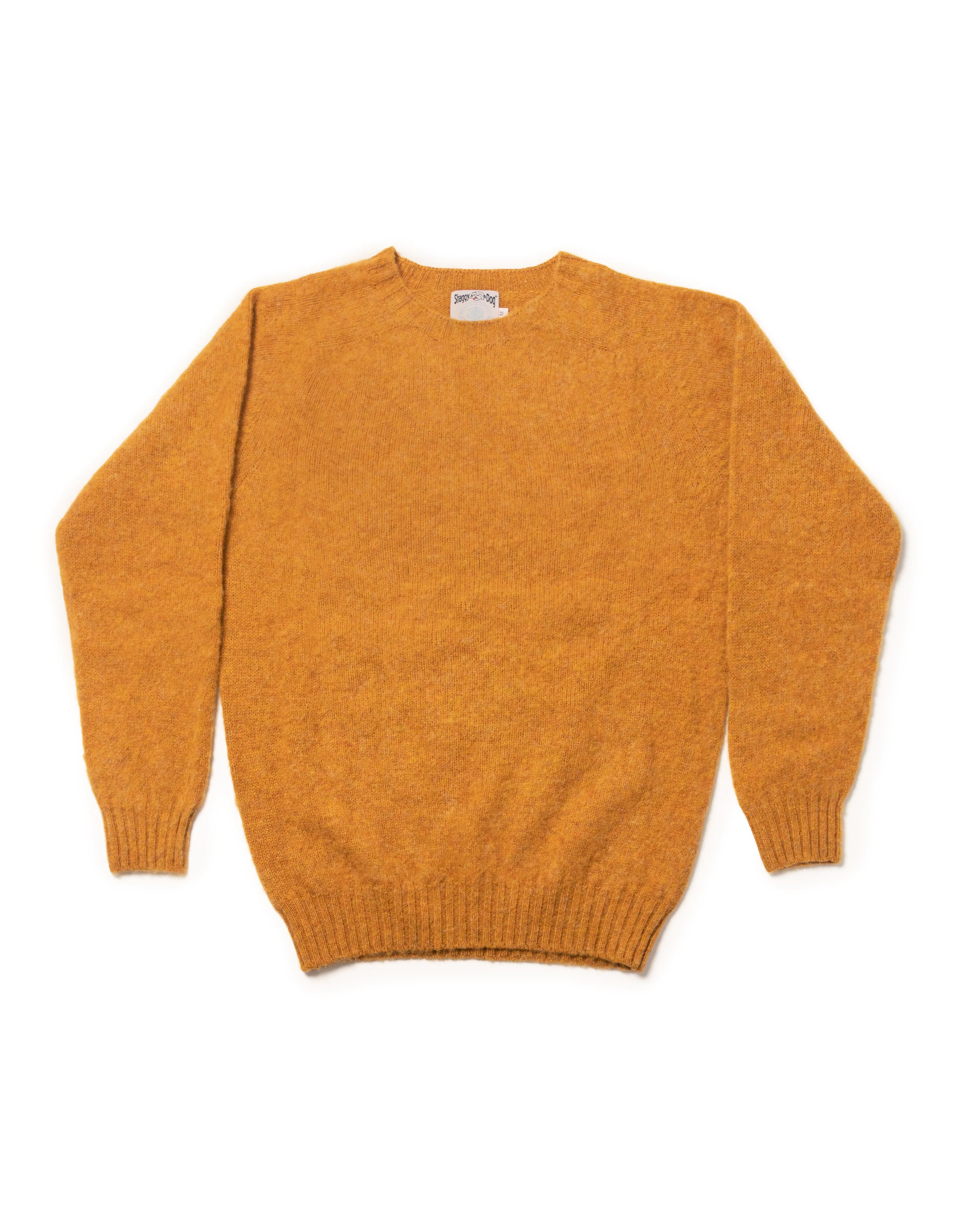 PULL SHAGGY DOG JAUNE MIX - COUPE AJUSTÉE