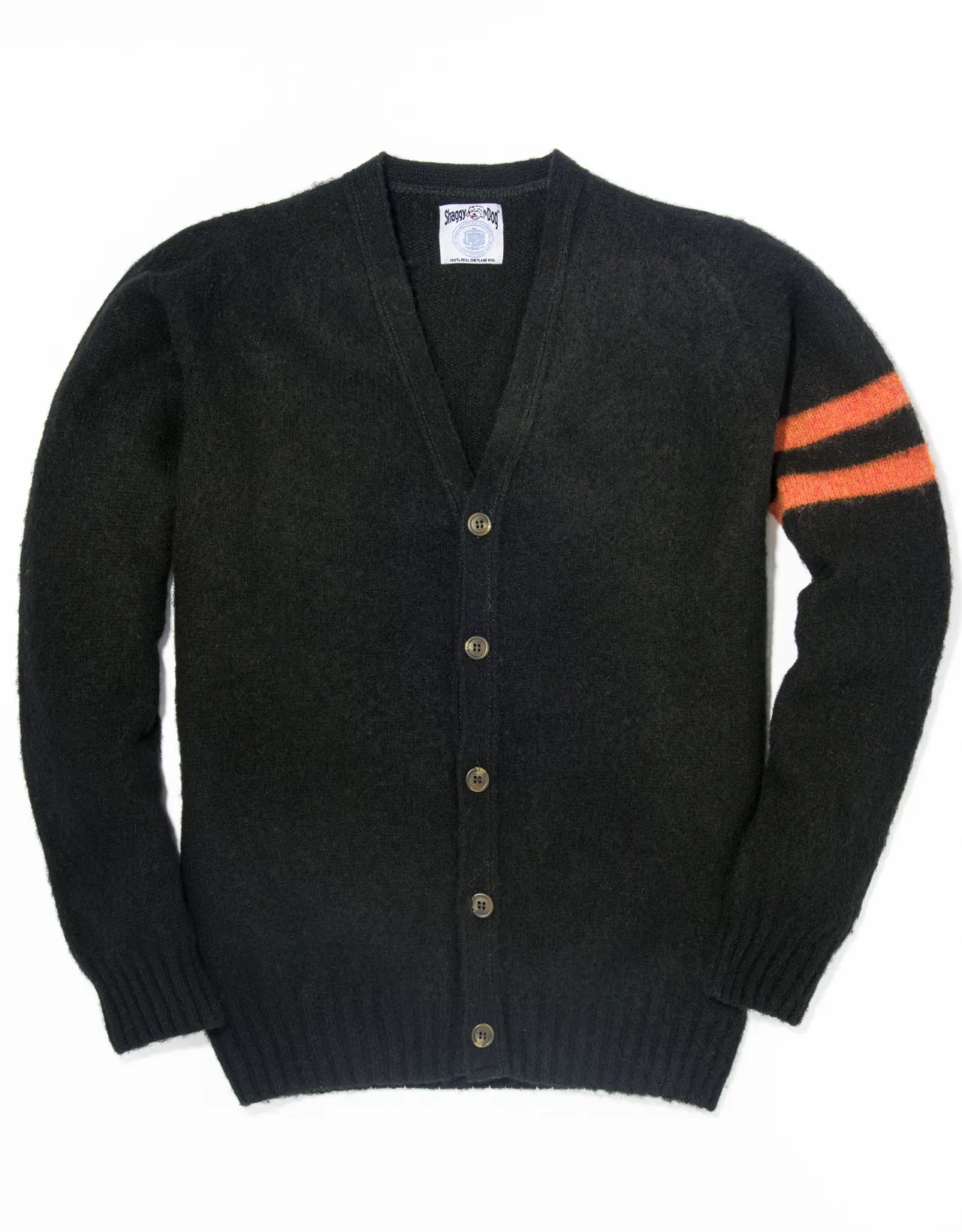CARDIGAN DE L'UNIVERSITÉ SHAGGY DOG - NOIR