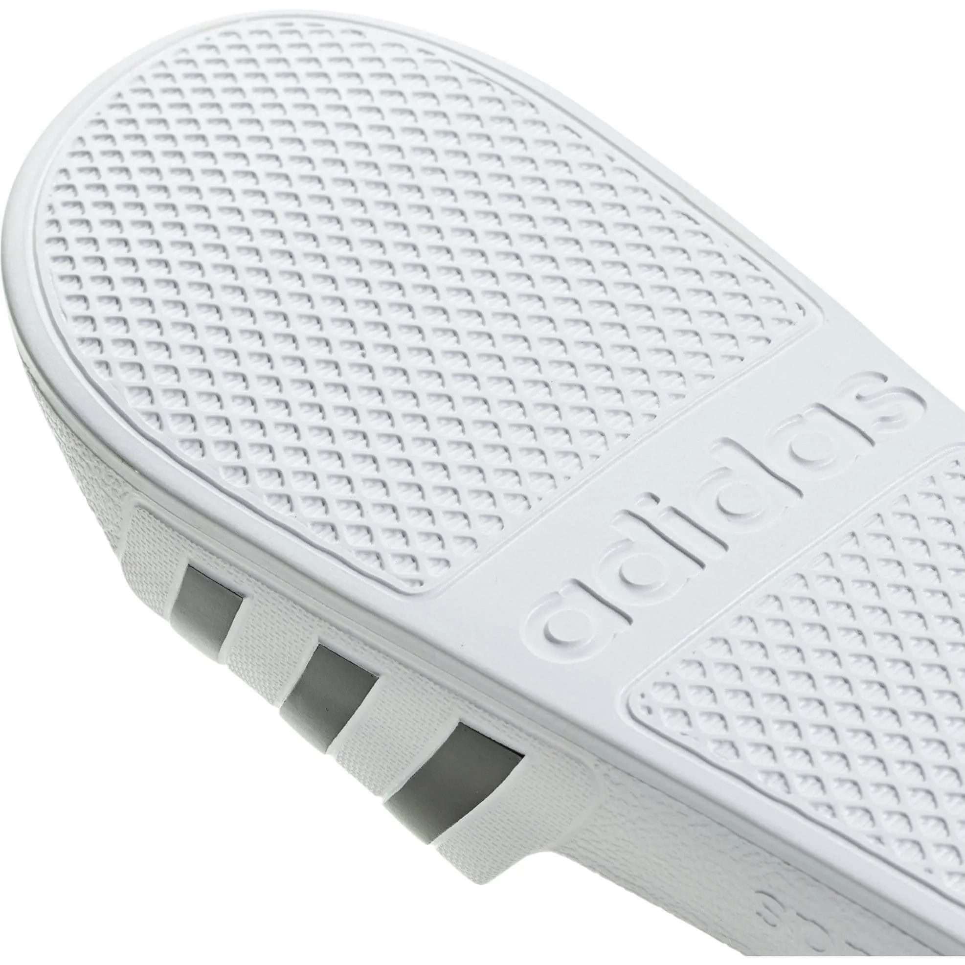 Chaussures Adidas pour hommes Adilette Aqua Slides - Blanc