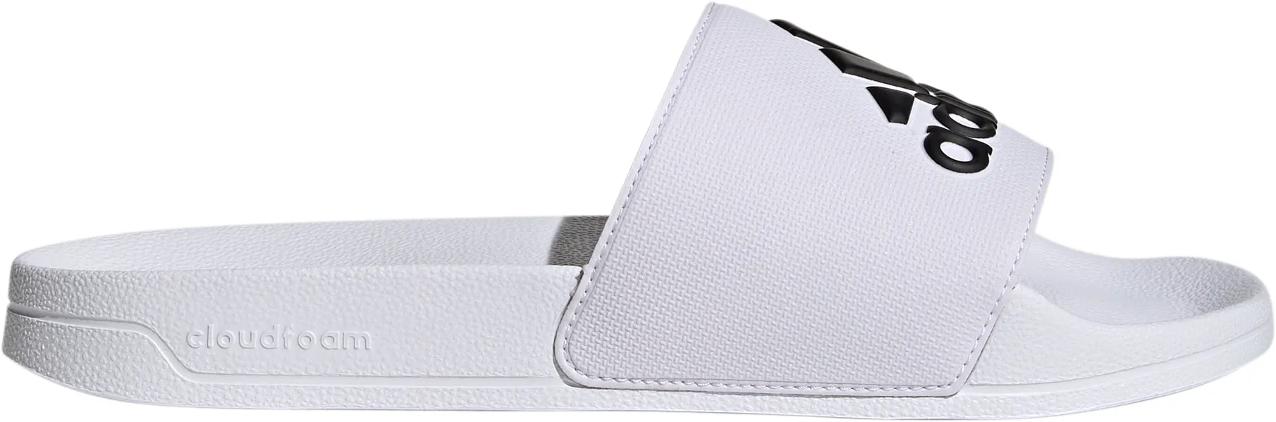 Chaussures Adidas pour hommes Adilette Sandales de douche - Blanc