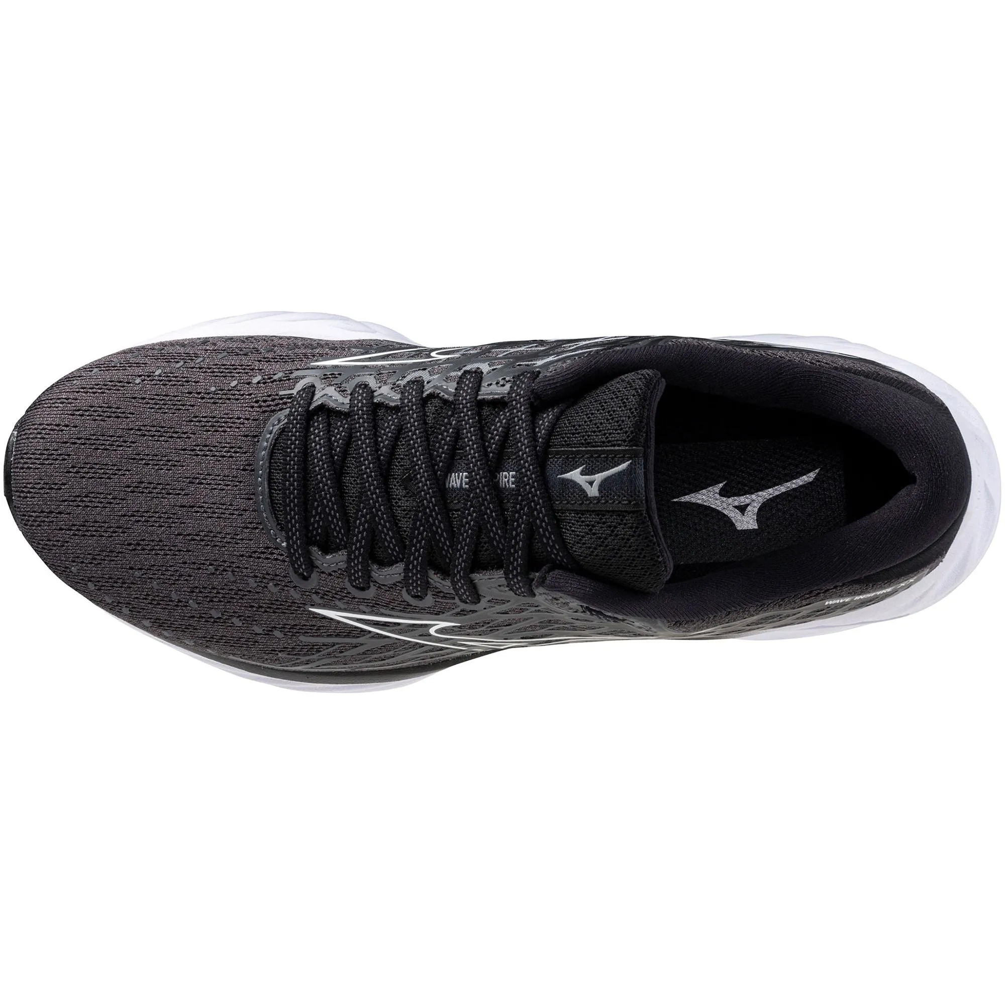 Chaussures de course Mizuno Wave Inspire 20 WIDE FIT (D) pour femmes - Noir