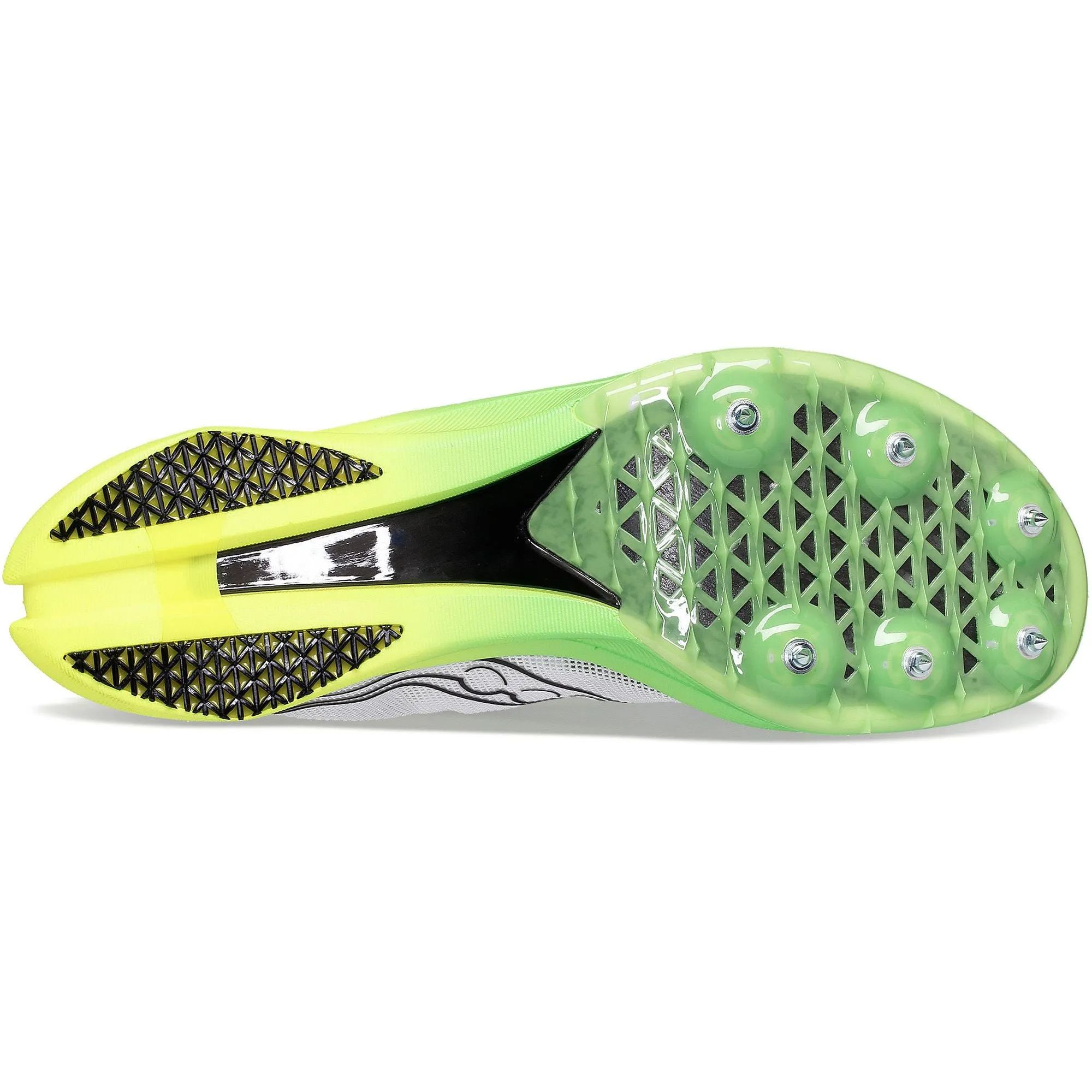 Chaussures de course Saucony Endorphin Cheetah pour femmes - Blanc