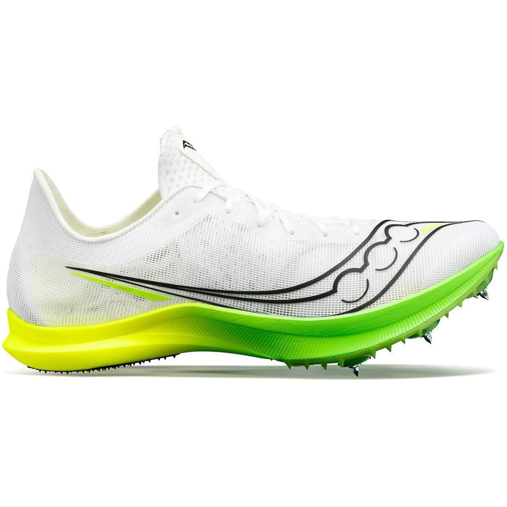 Chaussures de course Saucony Endorphin Cheetah pour femmes - Blanc