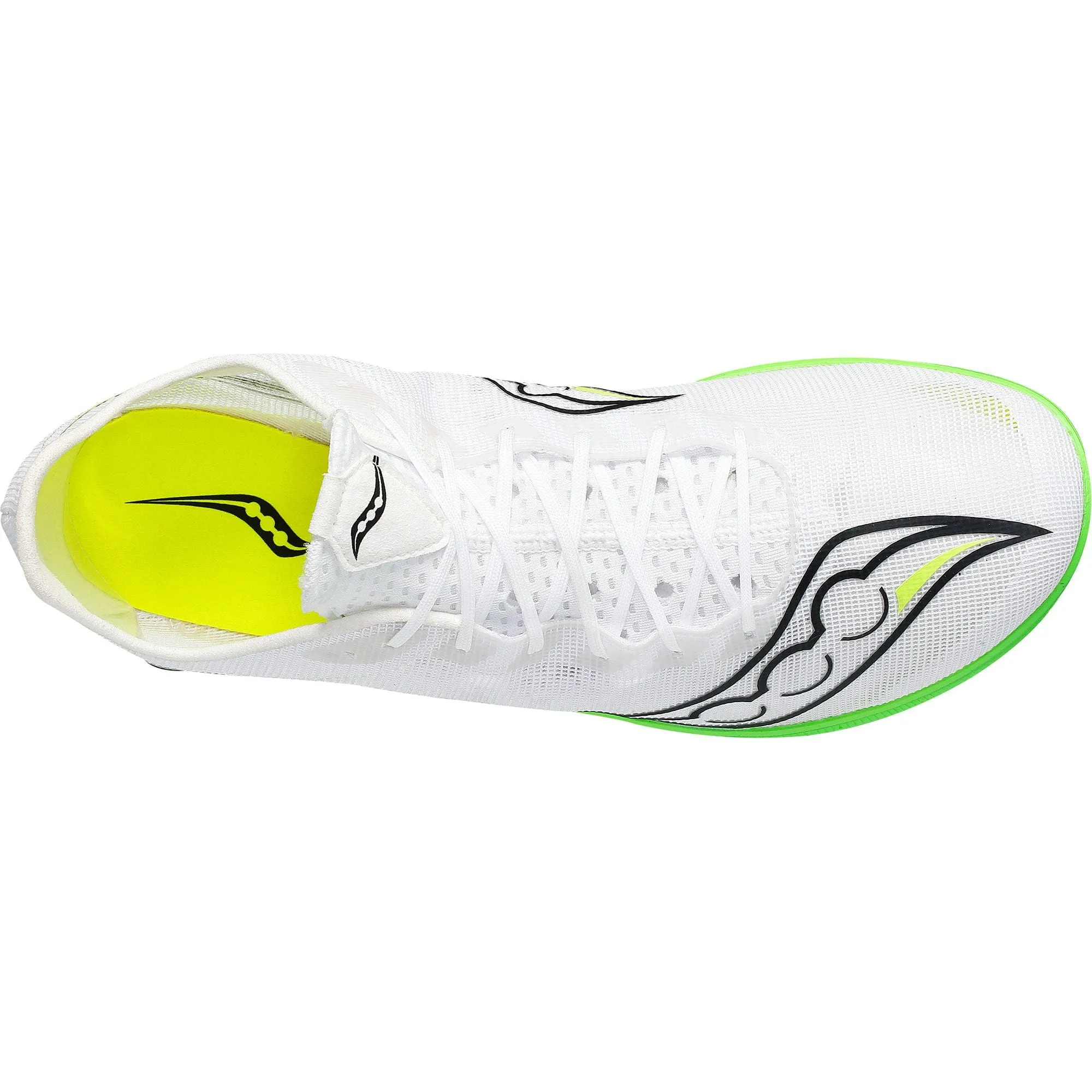 Chaussures de course Saucony Endorphin Cheetah pour femmes - Blanc