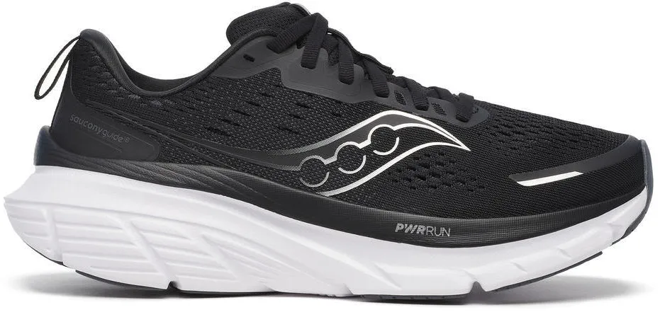 Chaussures de course Saucony Guide 18 WIDE FIT pour femmes - Noir