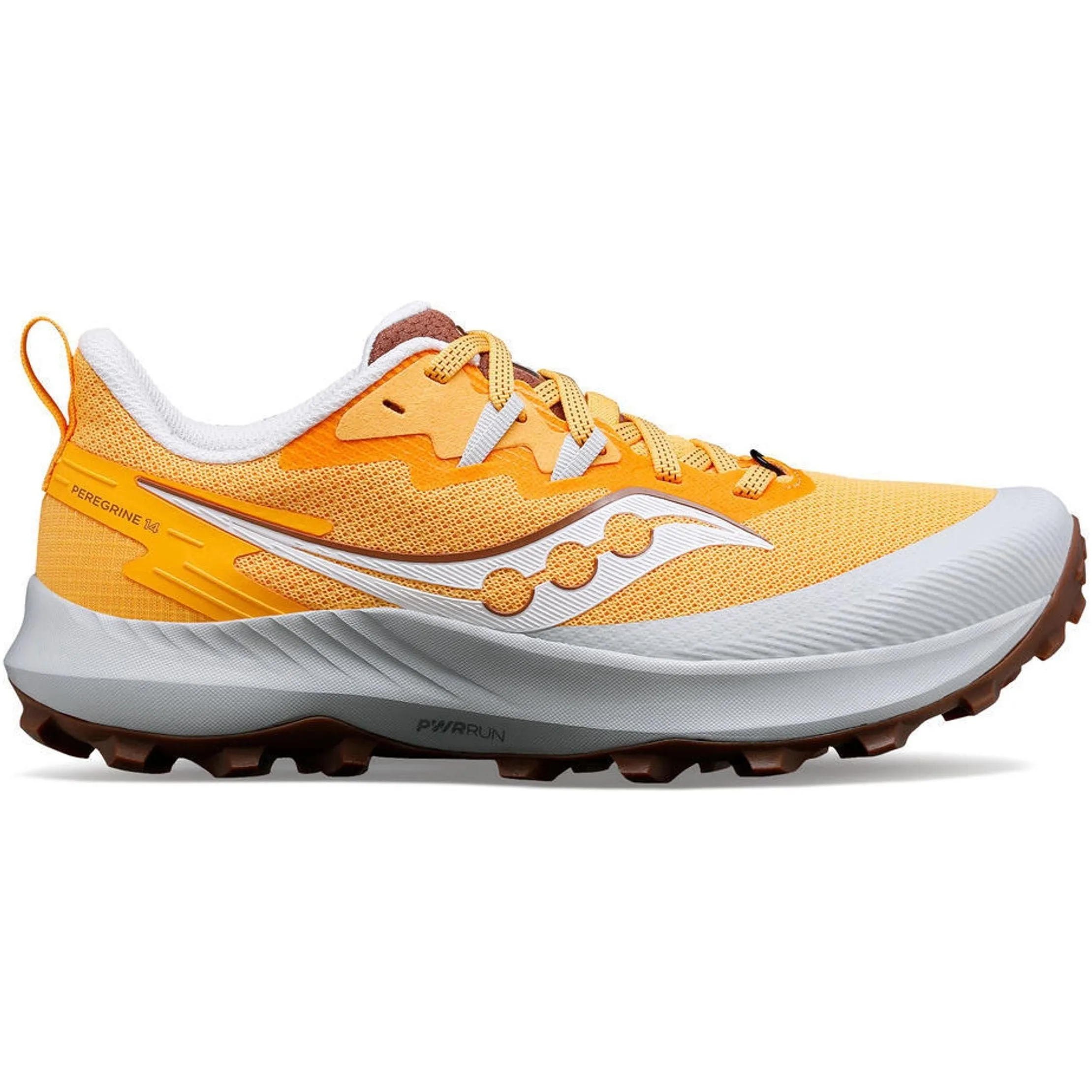 Chaussures de trail Saucony Peregrine 14 pour femmes - Jaune