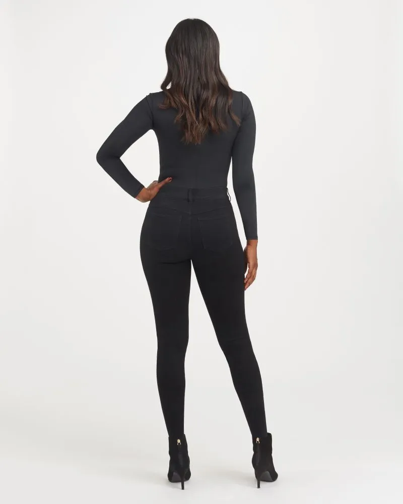 SPANX Jeans Skinny à la Cheville - Noir Uni - Soldes Finales 20% de réduction dans le panier