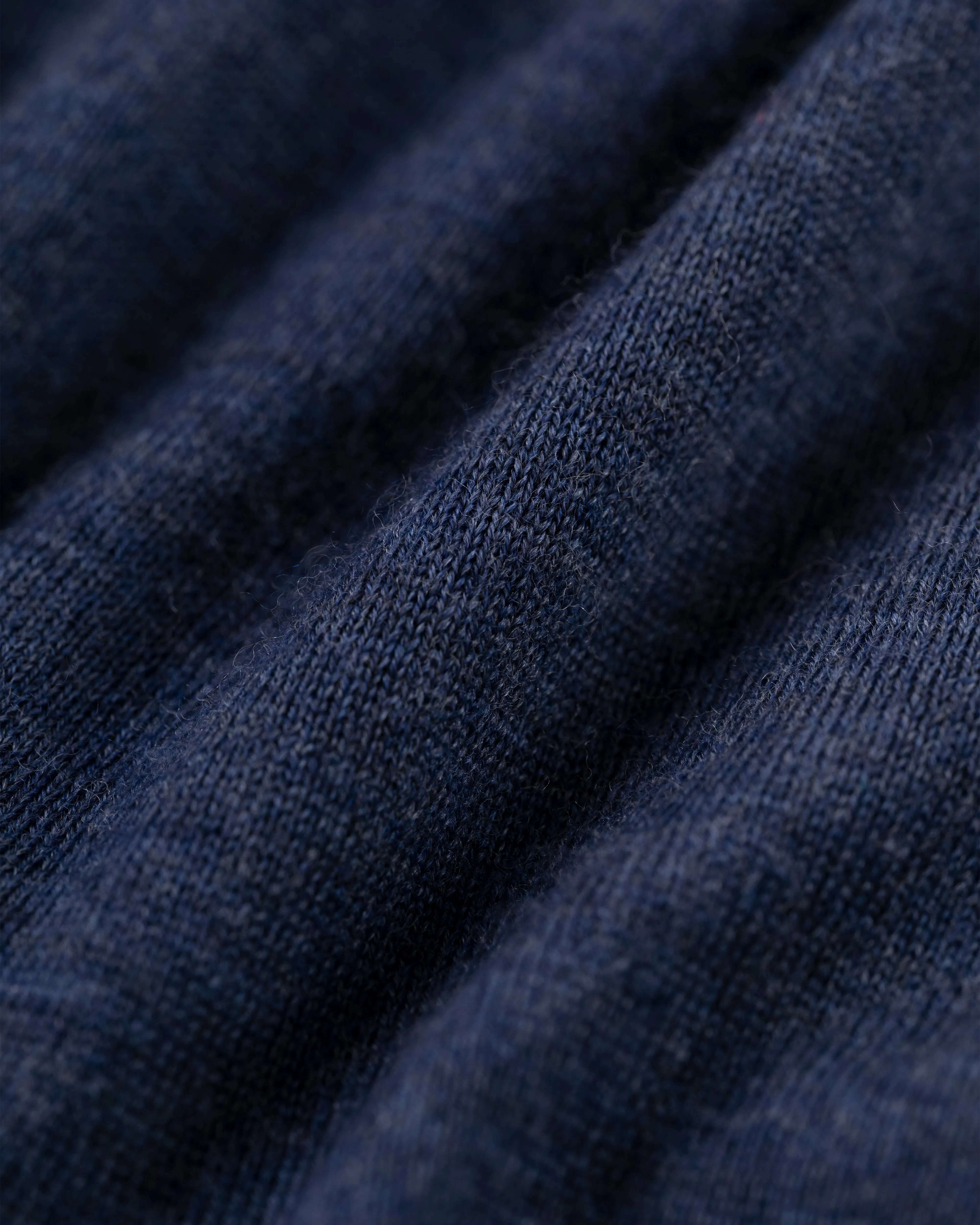 PULL EN LAINE MERINO SUPERFIN - BLEU