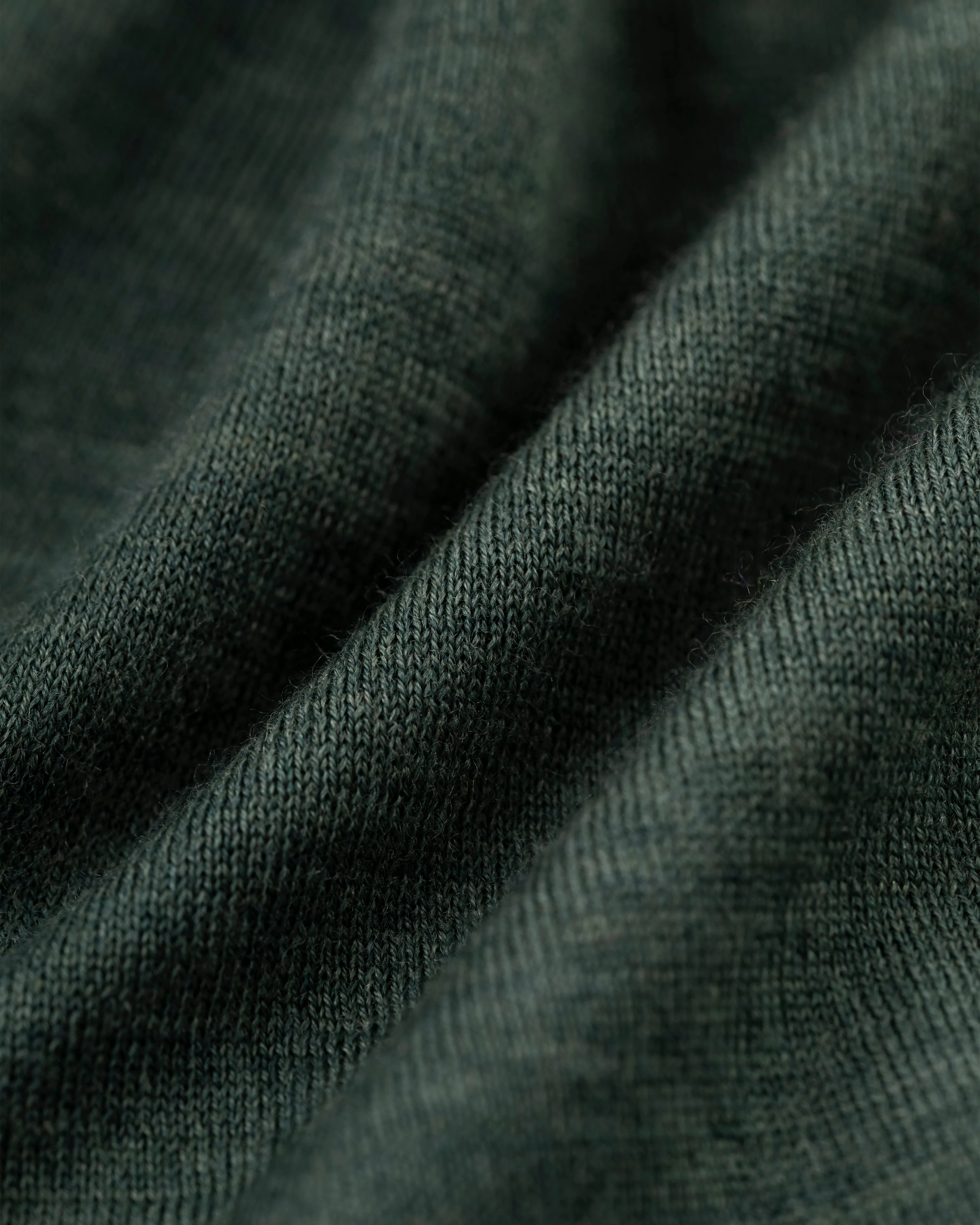 PULL EN LAINE MERINO SUPERFIN - VERT