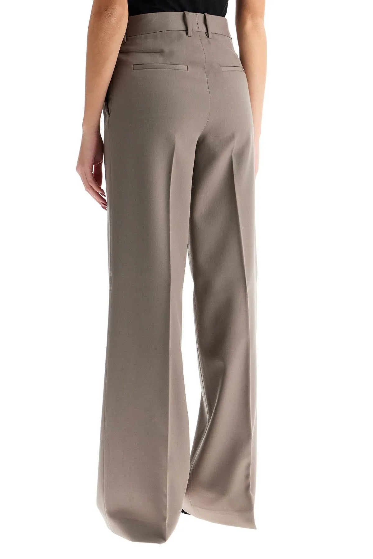Le Pantalon Cigarette en Laine pour Femmes The Attico