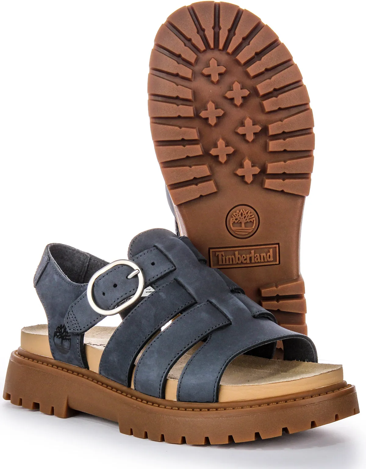 Chaussures Timberland Clairmont Way A61Rv en bleu marine pour femmes