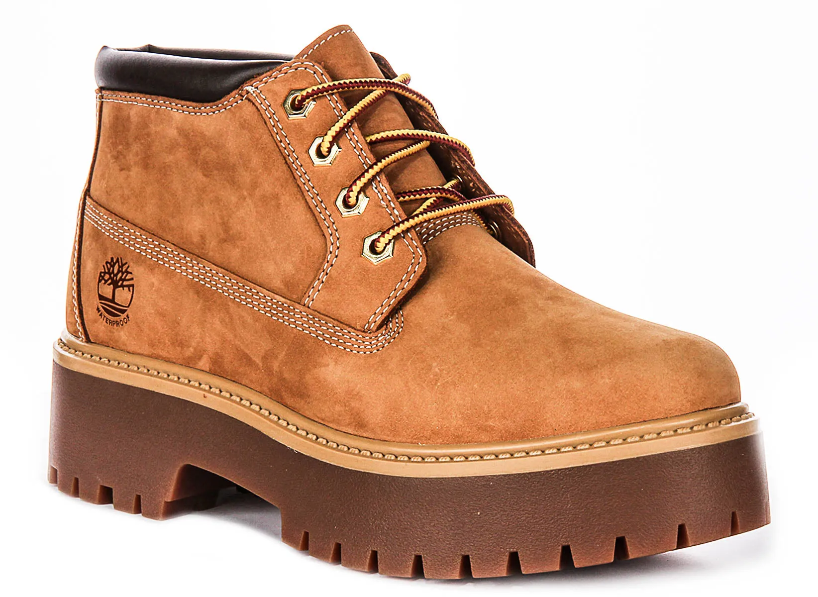 Timberland Stone Street A5Rf9 Plateforme En Blé Pour Femmes Chaussures Timberland