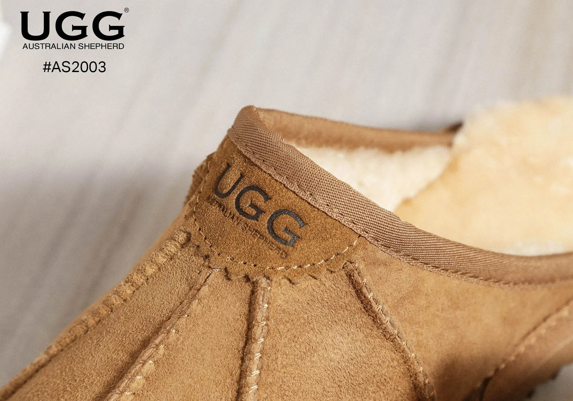 UGG Australian Shepherd Confort Pantoufles Ouvertes Unisexe Rafael Chaussures UGG