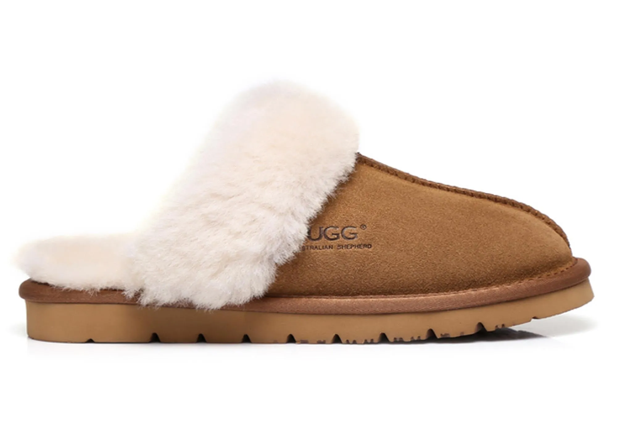 UGG Australian Shepherd Chaussons confortables unisexe Muffin Scuff