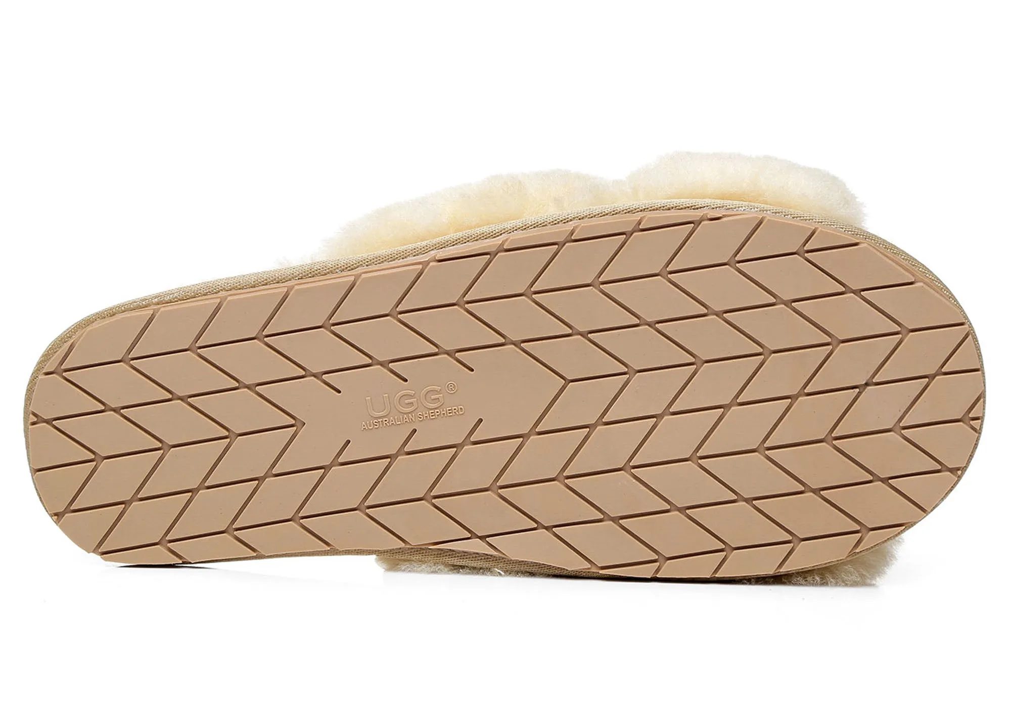UGG Australian Shepherd Linty Pantoufles Slide Douillettes pour Femmes Chaussures UGG