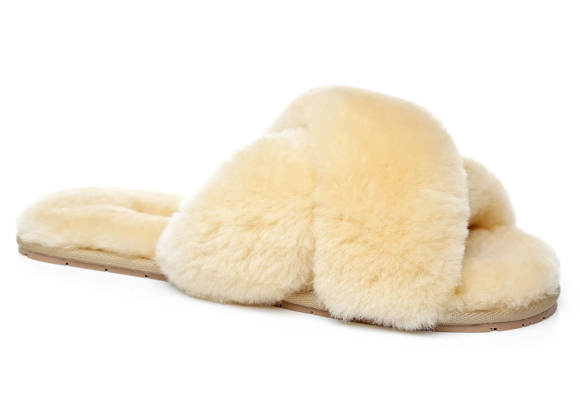 UGG Australian Shepherd Linty Pantoufles Slide Douillettes pour Femmes Chaussures UGG