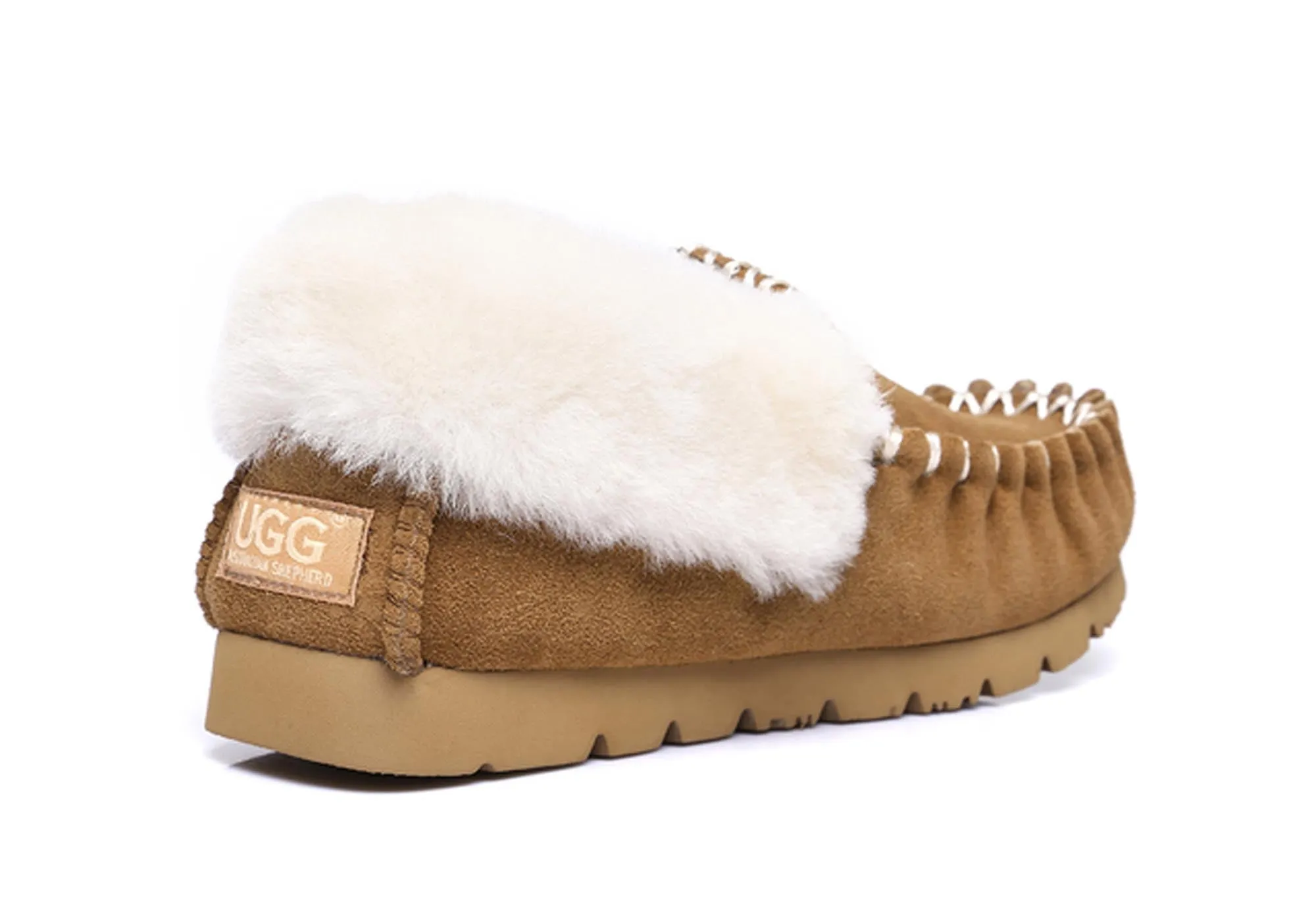 UGG Australian Shepherd Mocassins Pantoufles Confortables Unisexe POPO Chaussures UGG